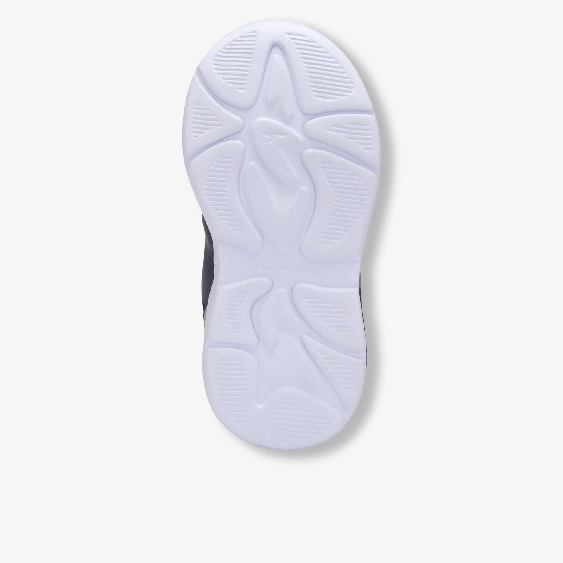 Weiß profilierte Schuhsohle für guten Halt und Komfort beim Gehen