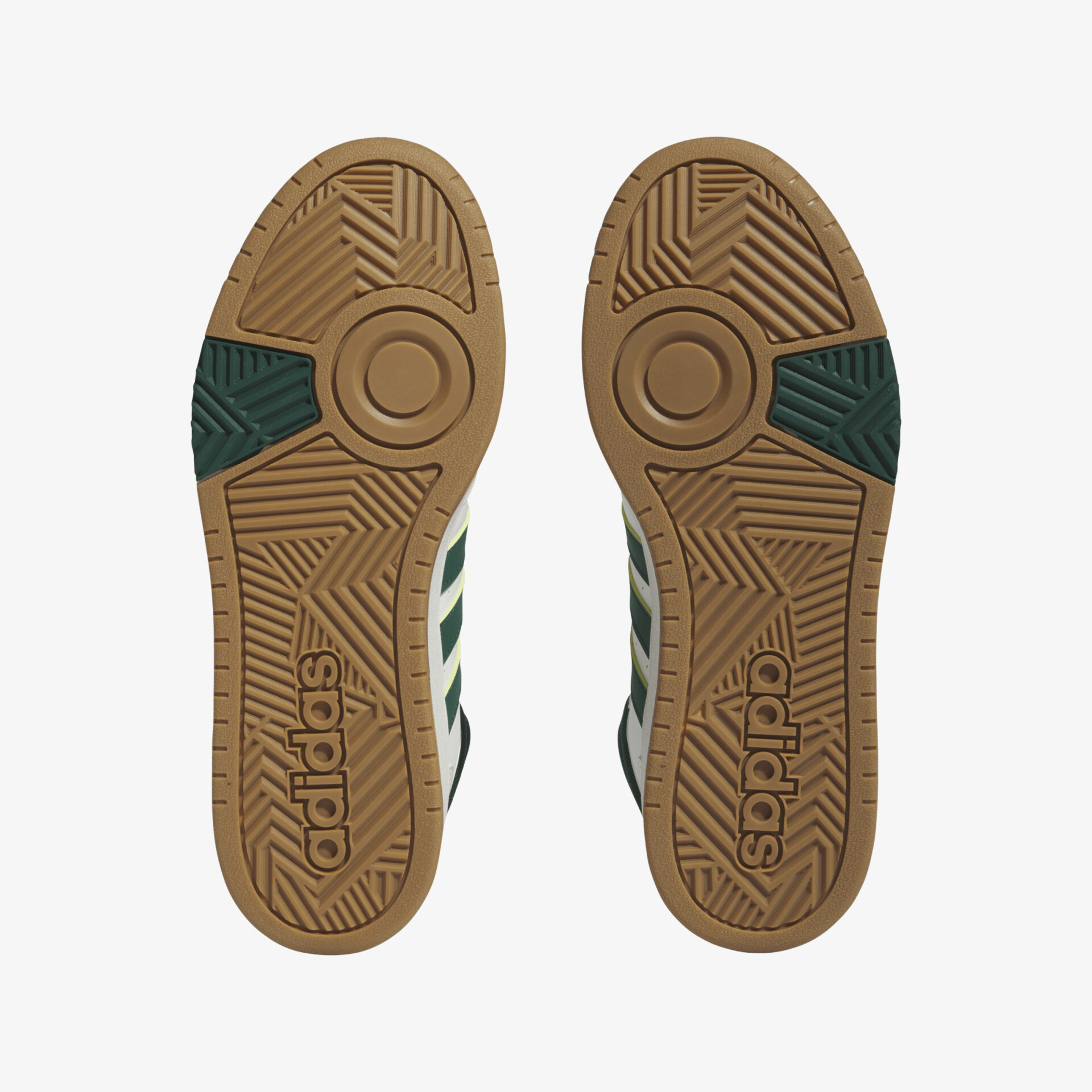 Detailansicht der strapazierfähigen Sohlenkonstruktion für optimales Schuhprofil und Laufkomfort.