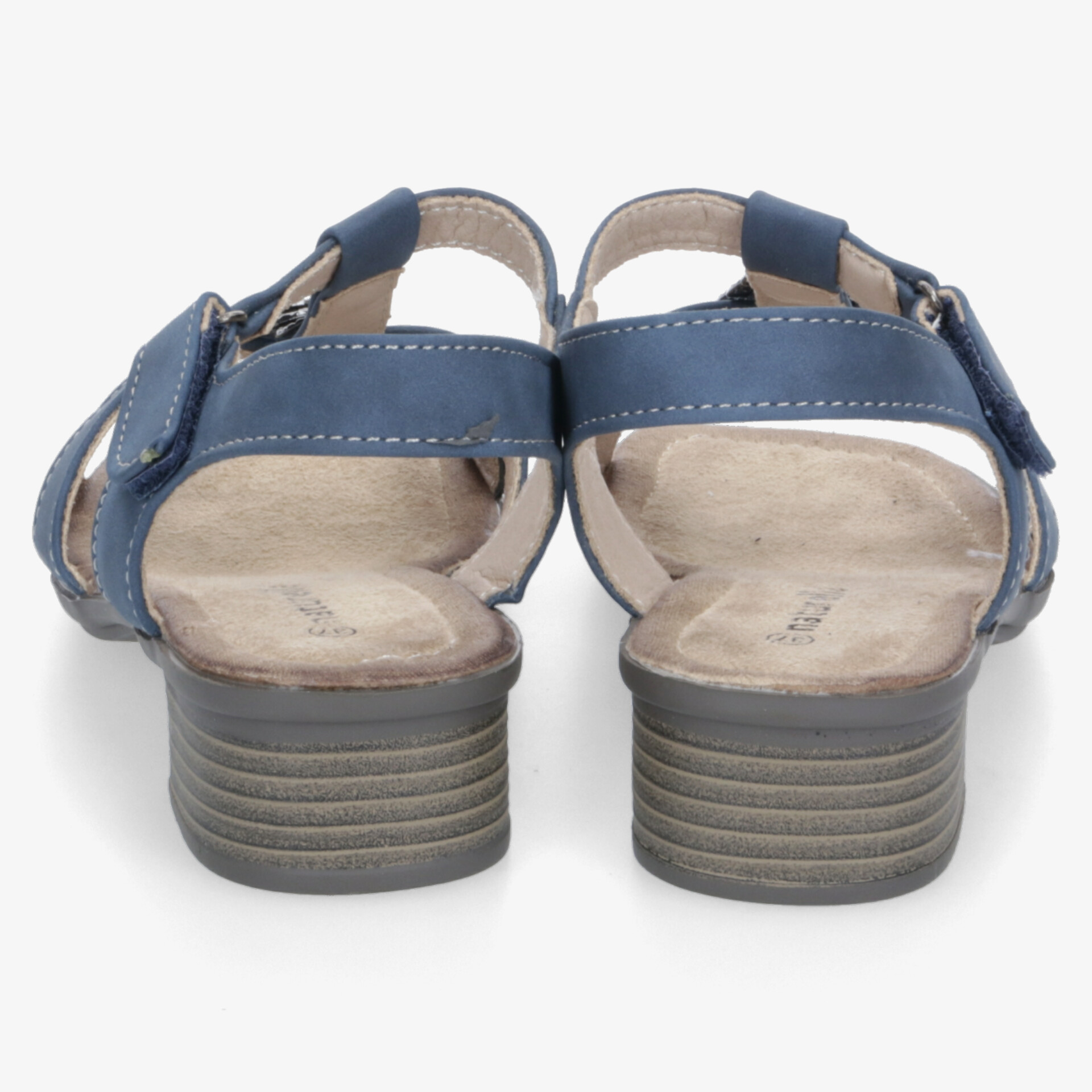 Bequeme Sandalen mit verstellbaren Riemen und leichtem Absatz, gepolsterte Innensohle für optimalen Tragekomfort