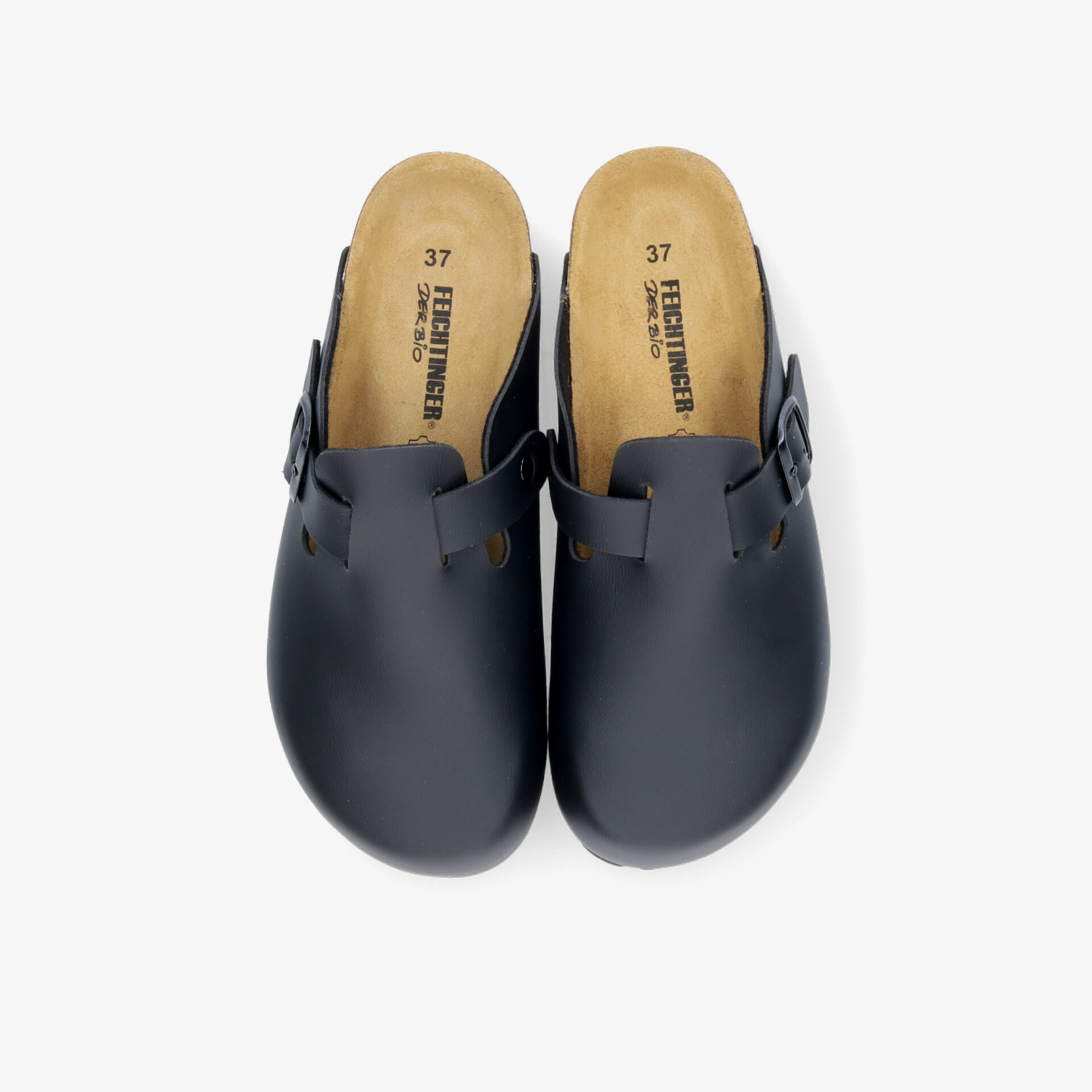 Bequeme schwarze Clogs mit ergonomischem Design und rutschfester Sohle für vielseitigen Alltagskomfort.