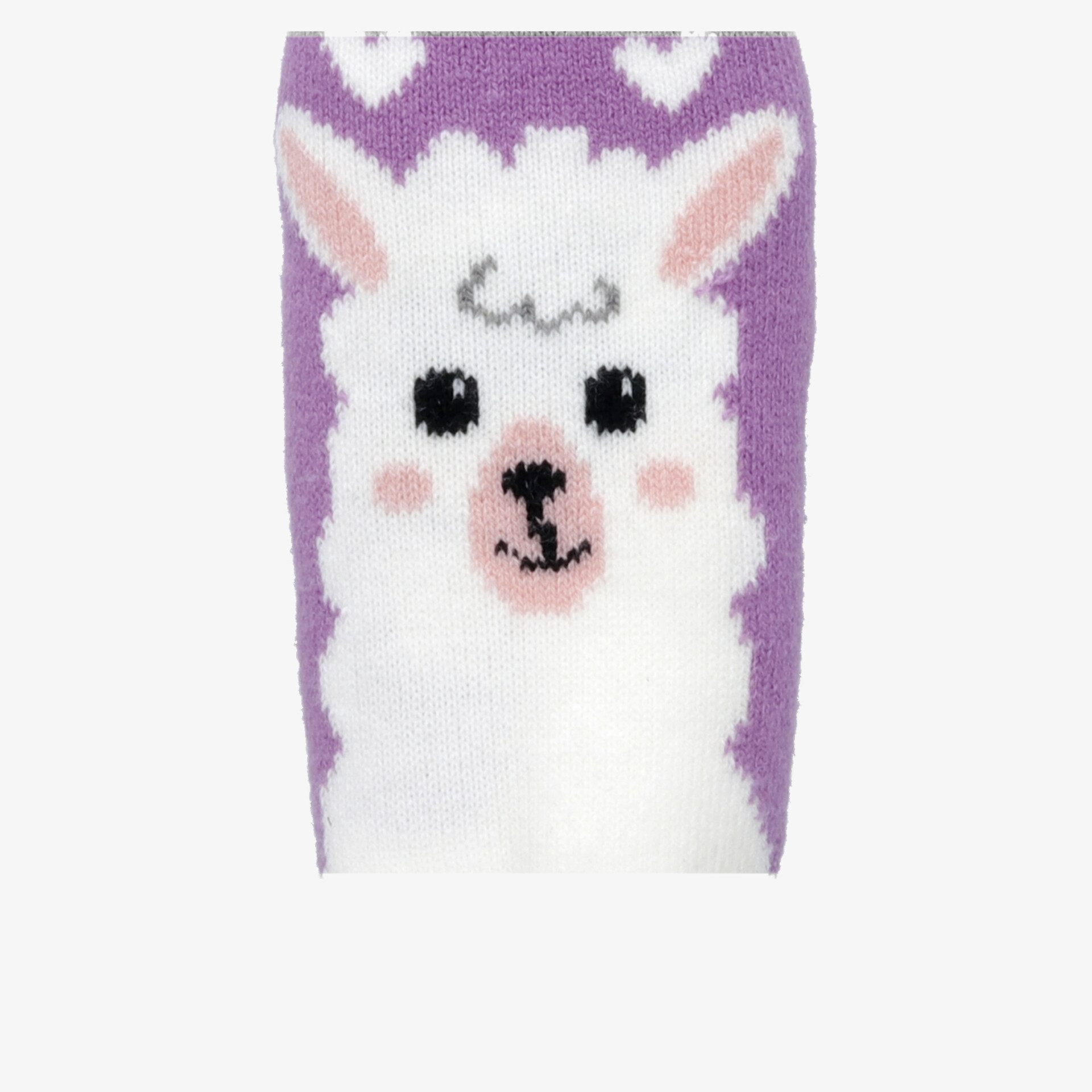 Weiches und kuscheliges Produkt mit süßem Lama-Motiv in bunten Farben, ideal für warmen Komfort