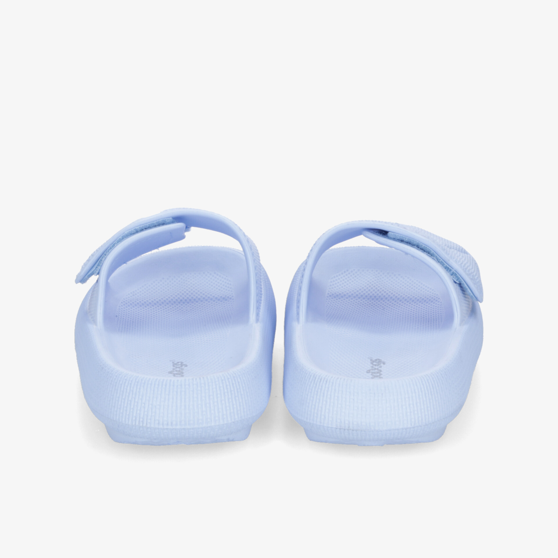 Leichte, komfortable Sandalen mit verstellbarem Riemen und rutschfester Sohle, Rückansicht sichtbar