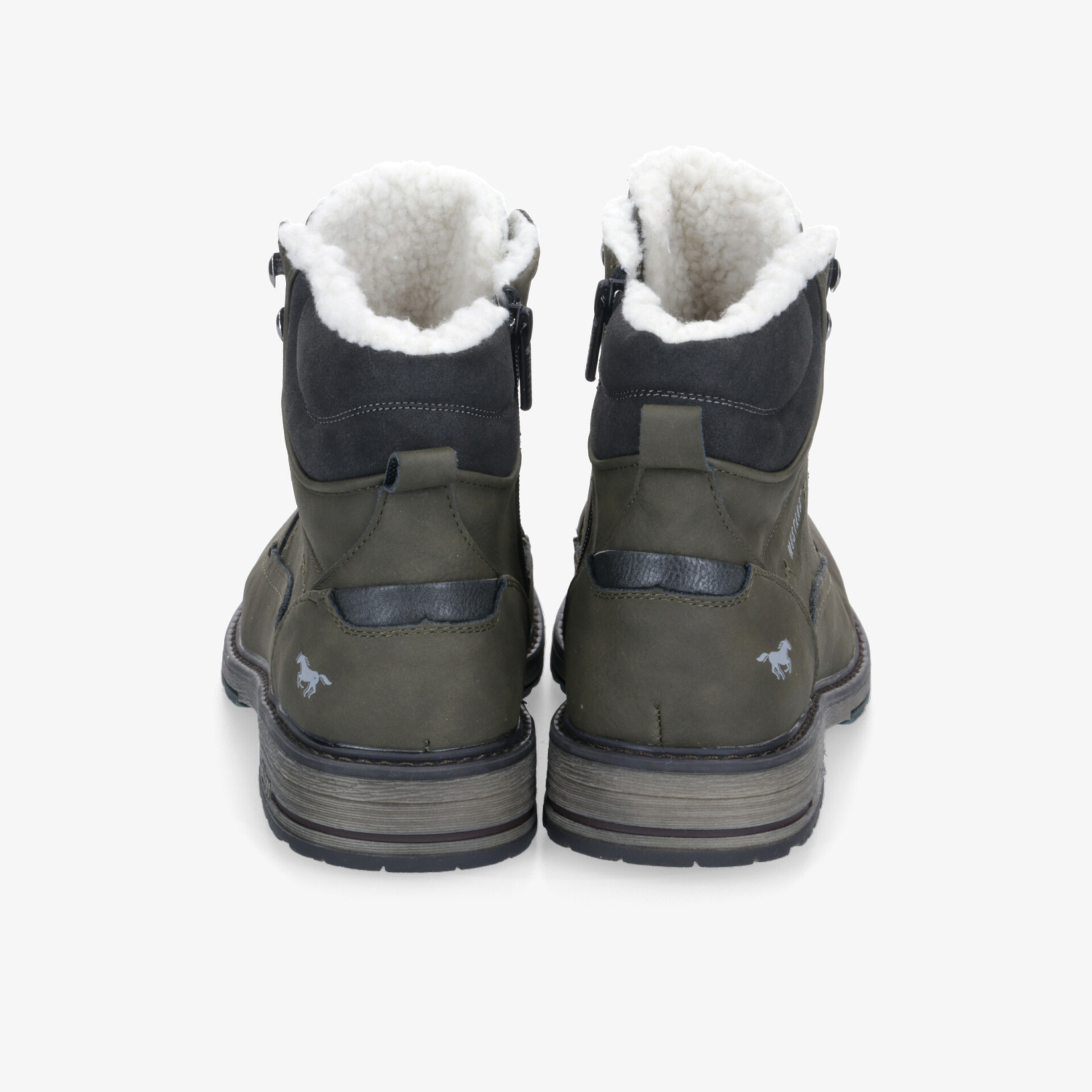 Warme und robuste Winterstiefel mit rutschfester Sohle und isoliertem Innenfutter, ideal für kaltes Wetter.