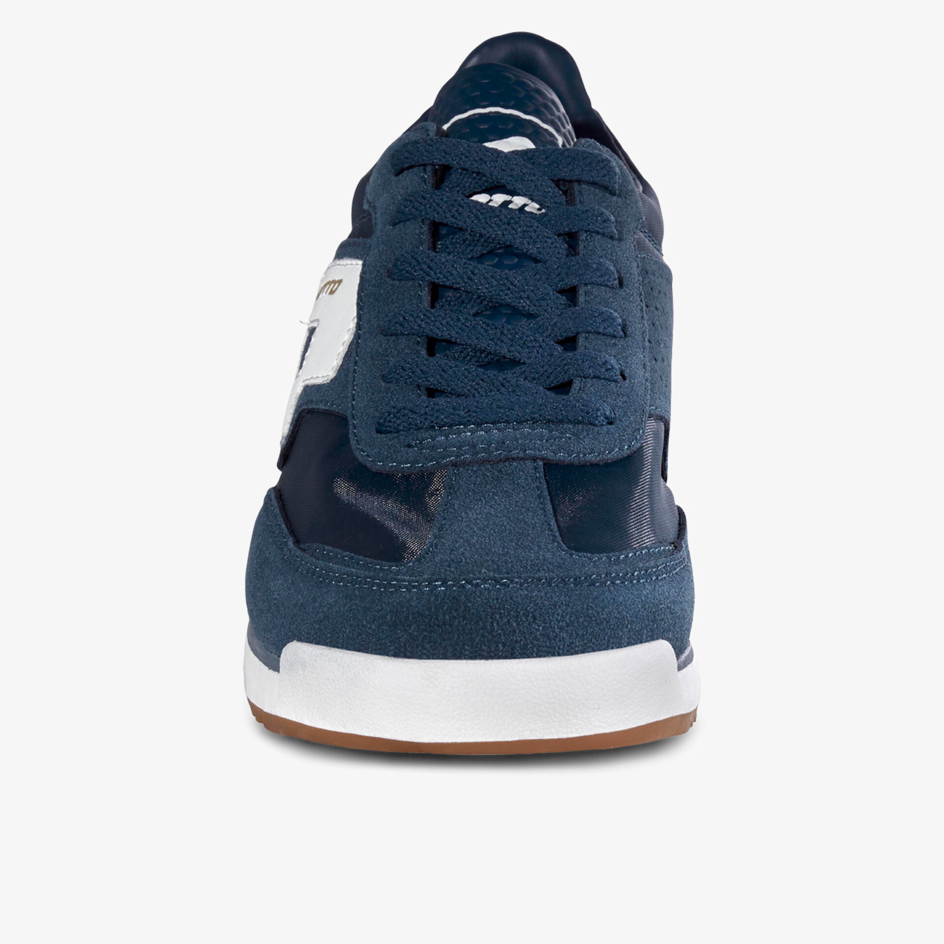 Sportlicher Sneaker in Blau mit rutschfester Sohle und bequemer Passform.