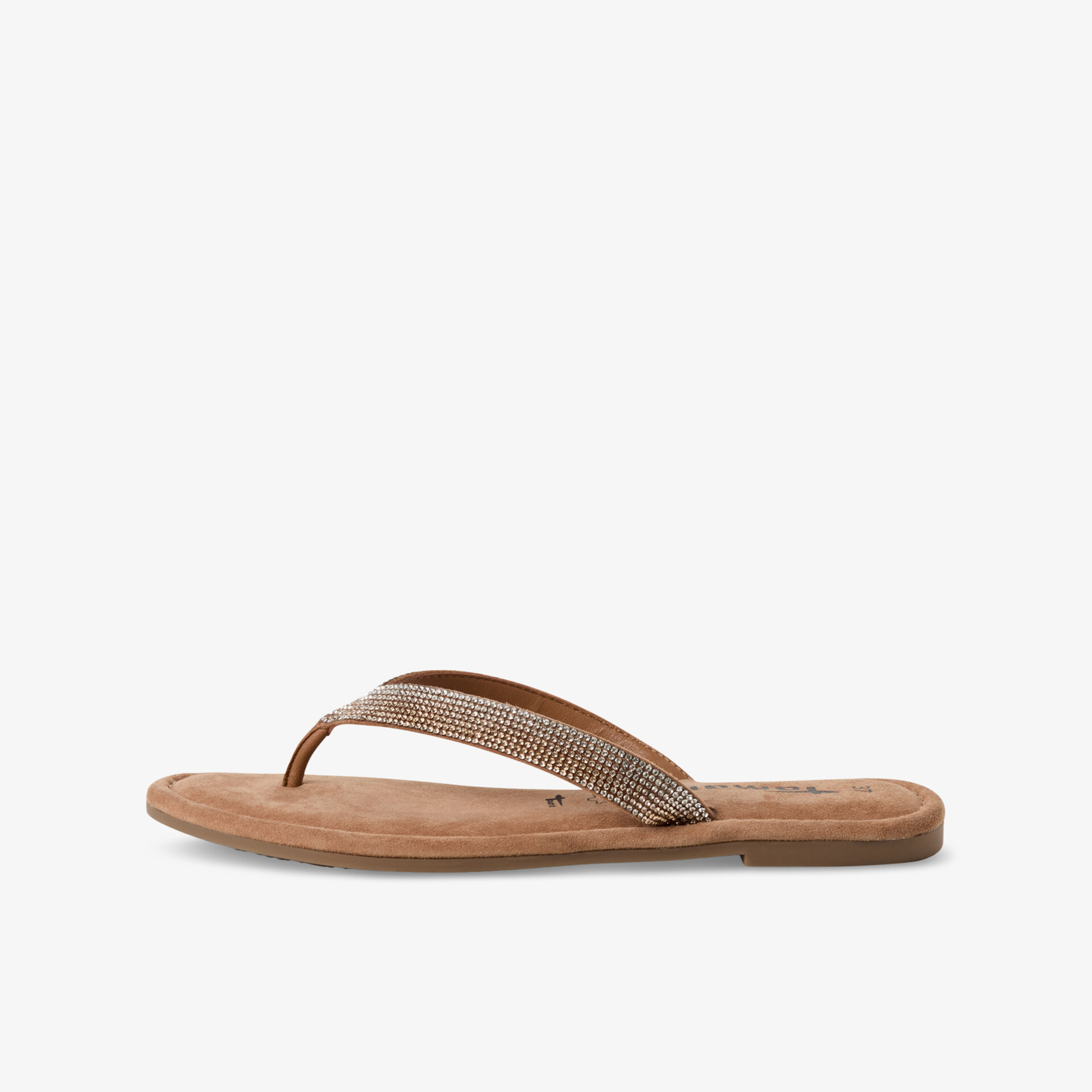 Brauner leichter Flip Flop Sandale mit bequemem Zehentrenner für sommerlichen Alltag und entspannte Stunden