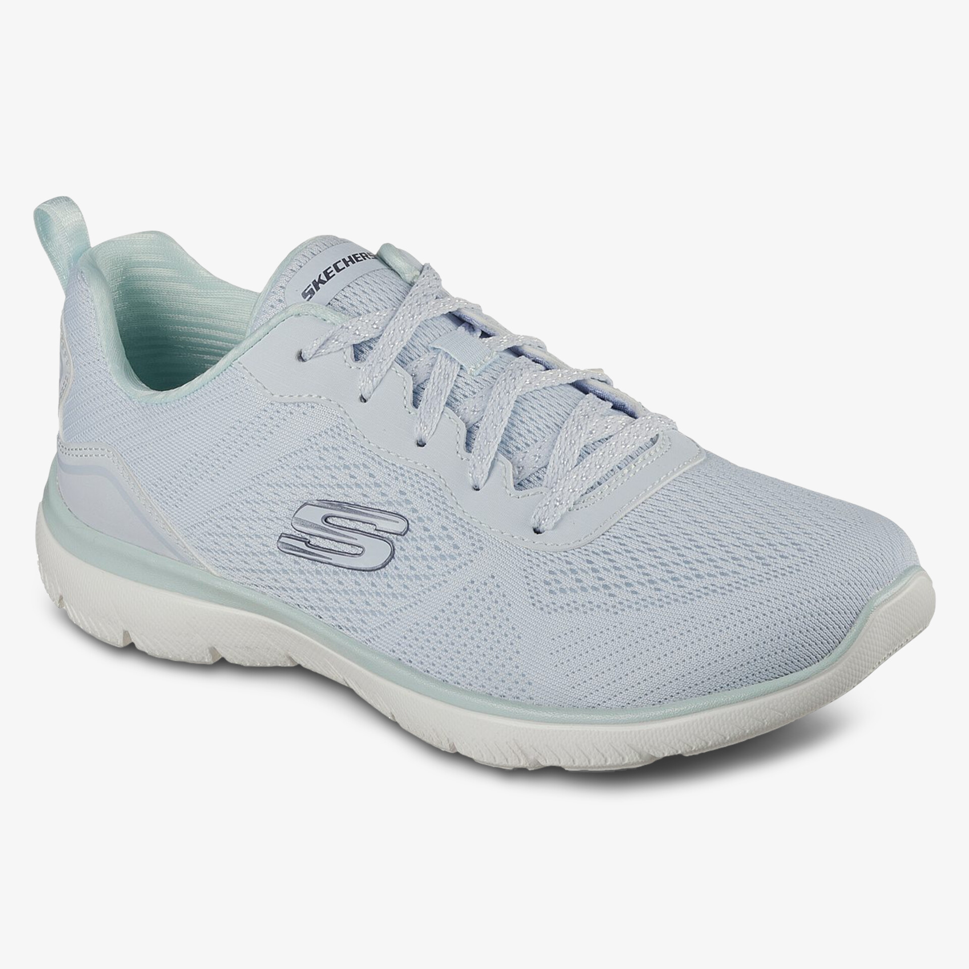 Leichter und flexibler Sneaker mit atmungsaktivem Obermaterial und rutschfester Sohle.