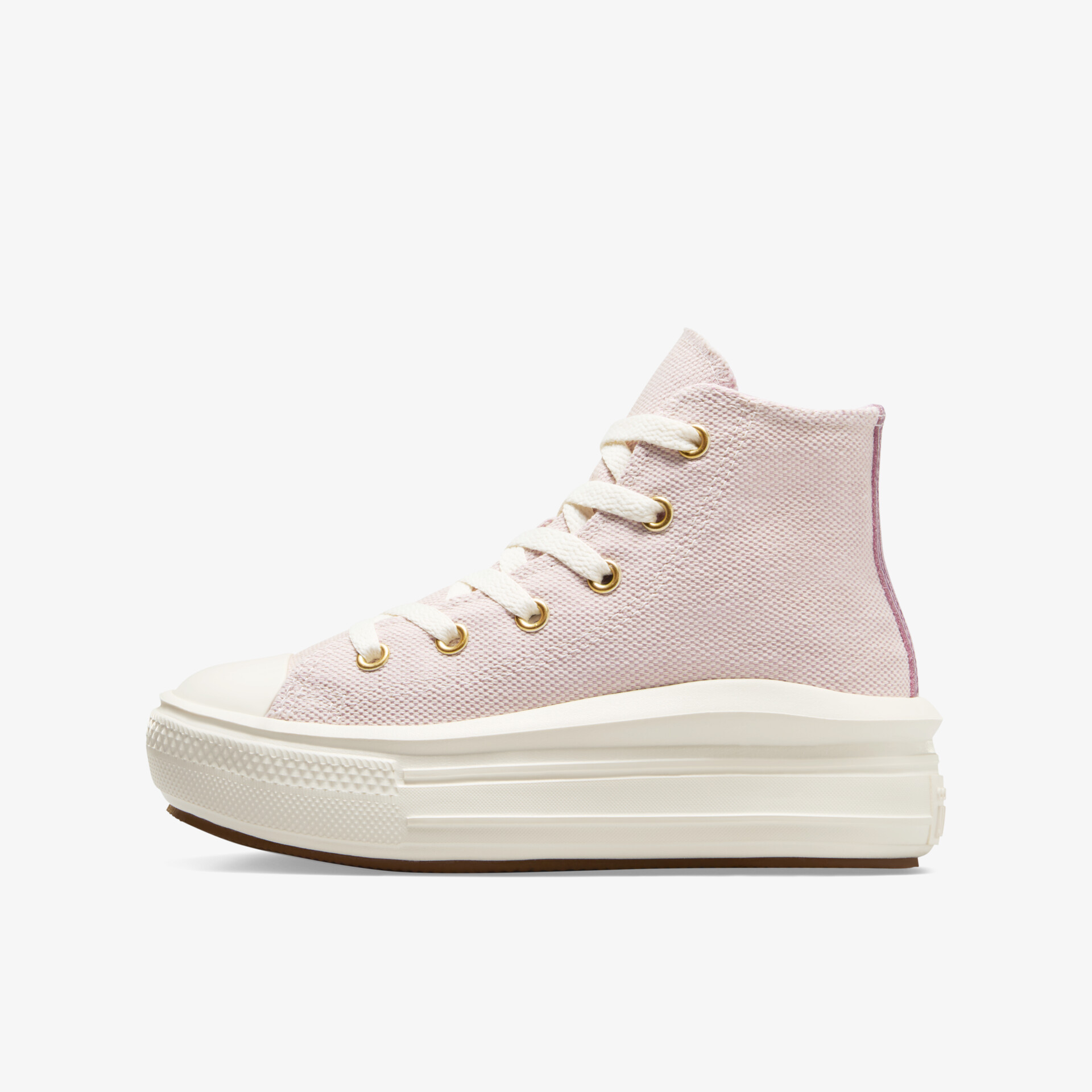 Rosa Slip-On Sneaker mit hohem Schaft, robuster Sohle und bequemer Passform für optimalen Tragekomfort