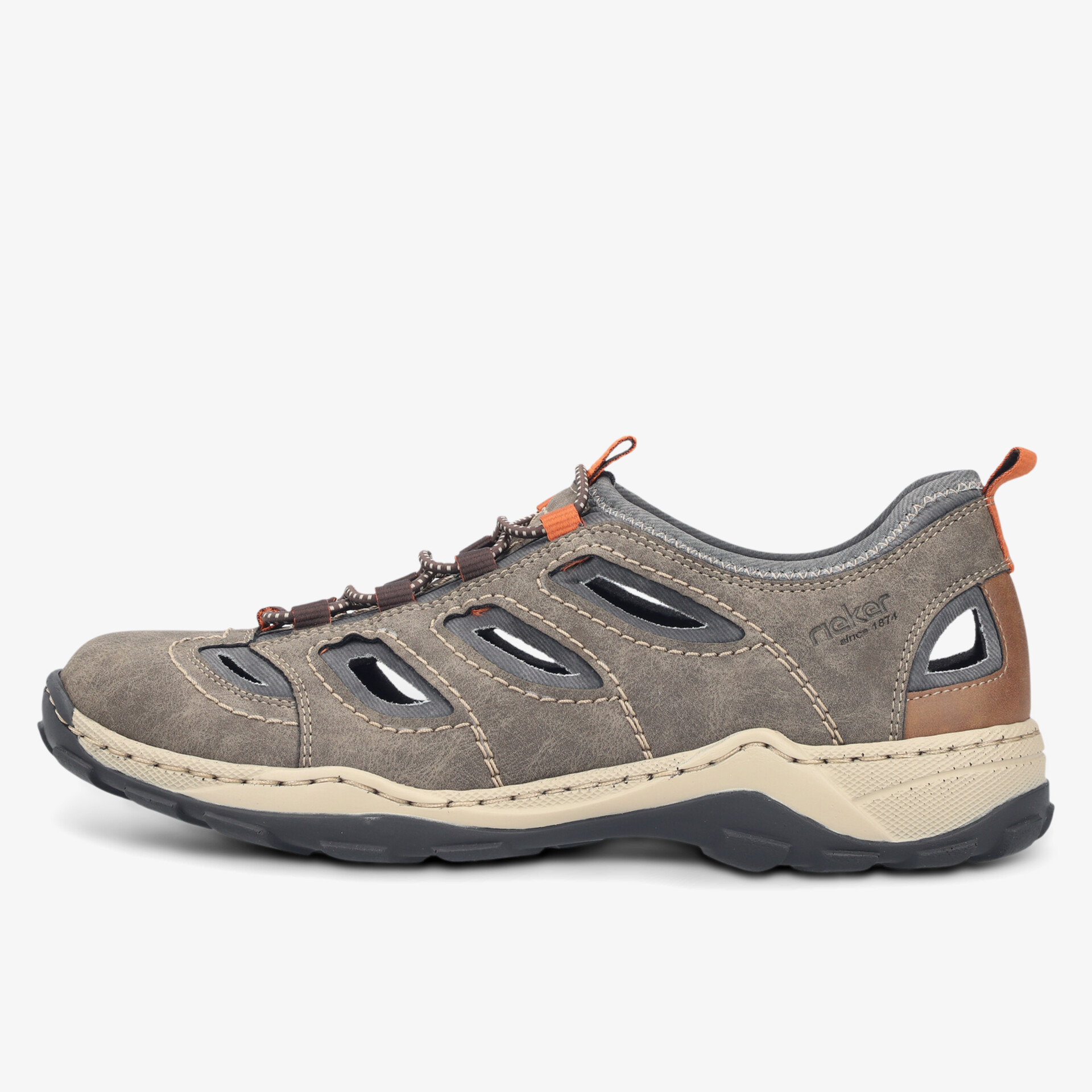 Bequemer und atmungsaktiver Freizeitschuh mit flexibler Laufsohle und leichter Schnürung, ideal für lange Tage