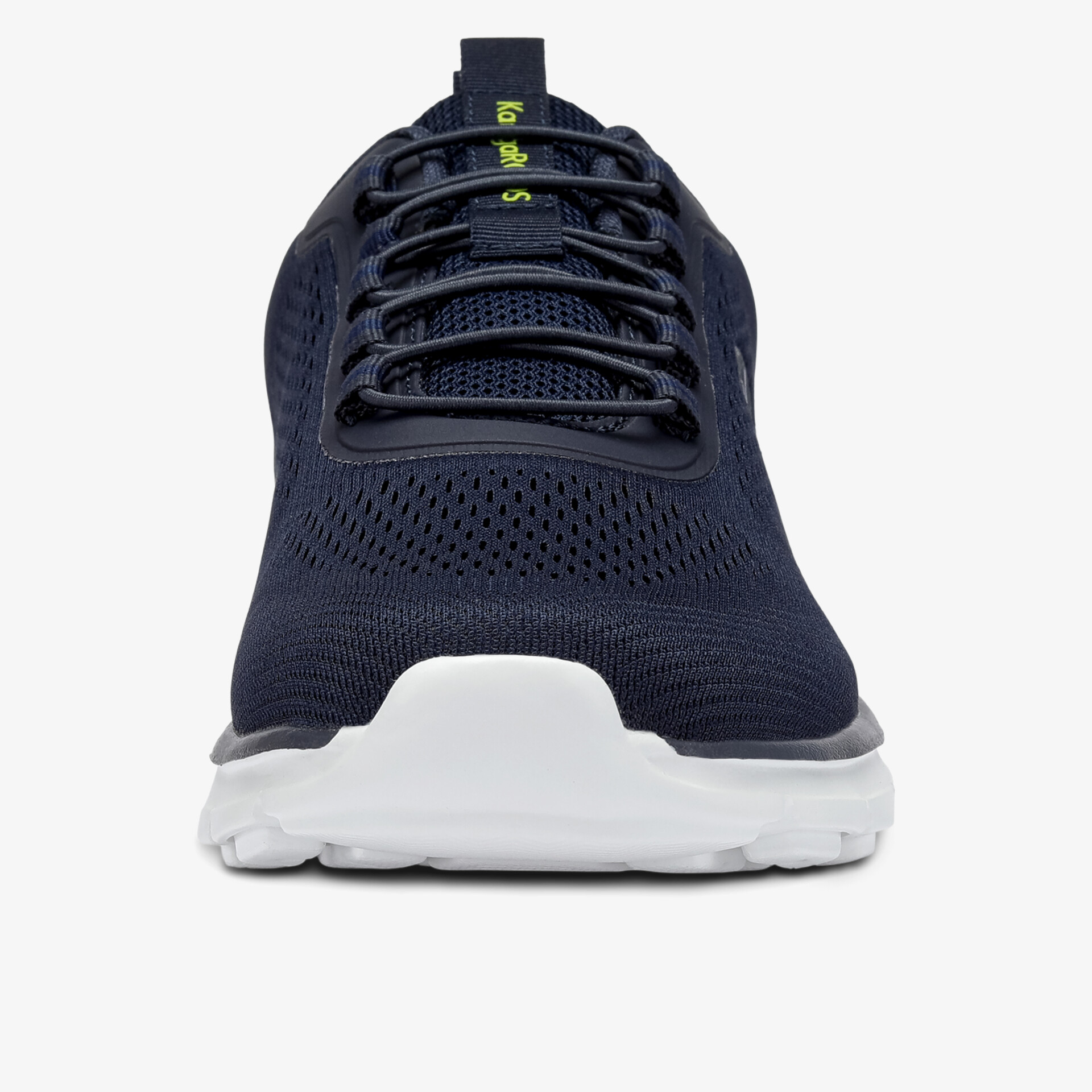 Leichter und atmungsaktiver Sneaker mit flexibler Passform und rutschfester weißer Sohle vorne