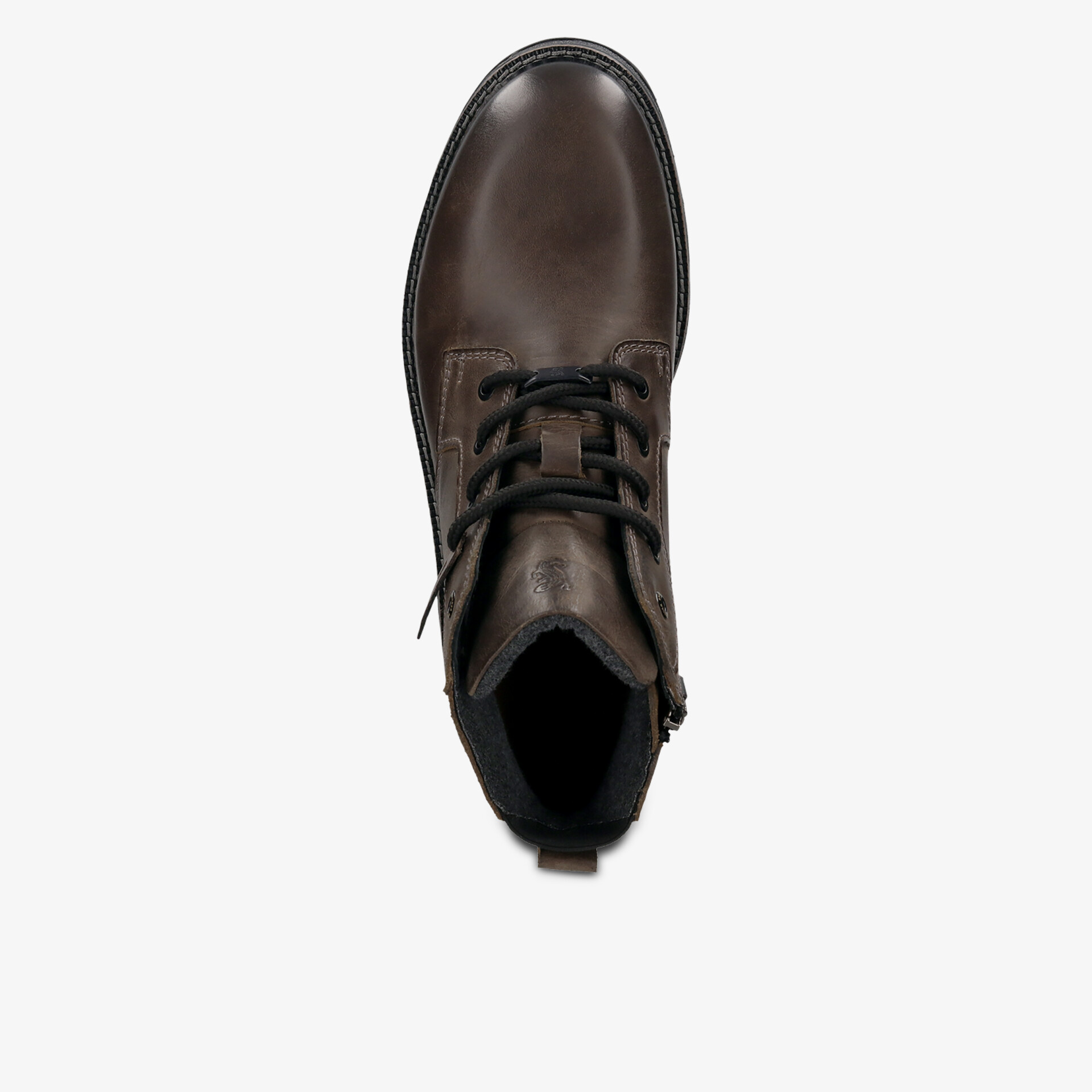 Schuh aus hochwertigem Leder mit robuster Schnürung und elegantem stilvollem Design, komfortabel und langlebig