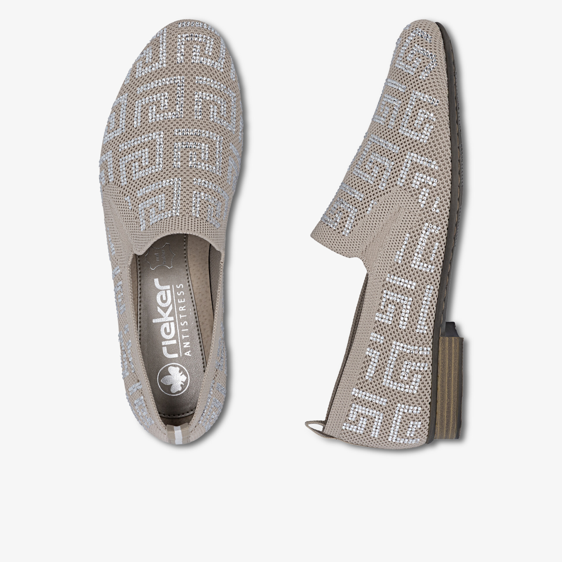 Bequemer, atmungsaktiver Slipper mit leichtem Stoff und modernem Muster für vielseitigen, eleganten Komfort