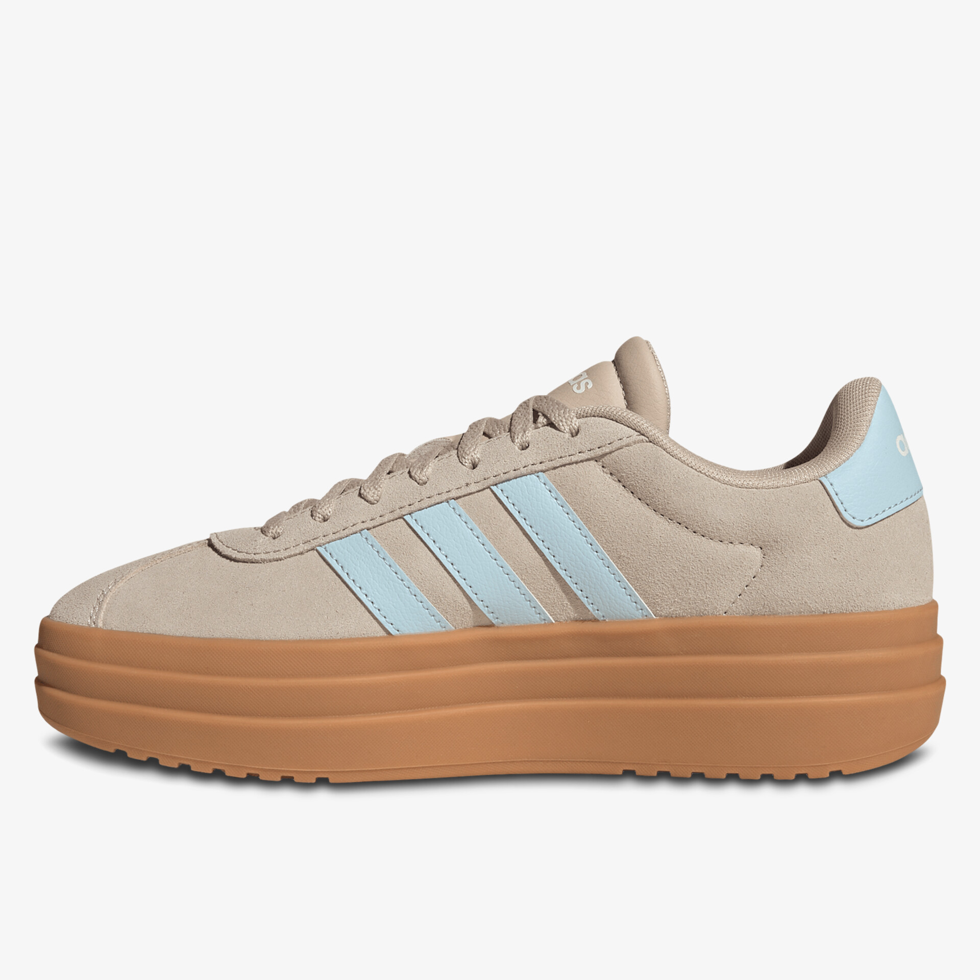 Modischer Schuh mit bequemer Sohle und trendigem Design in klarer Seitenansicht