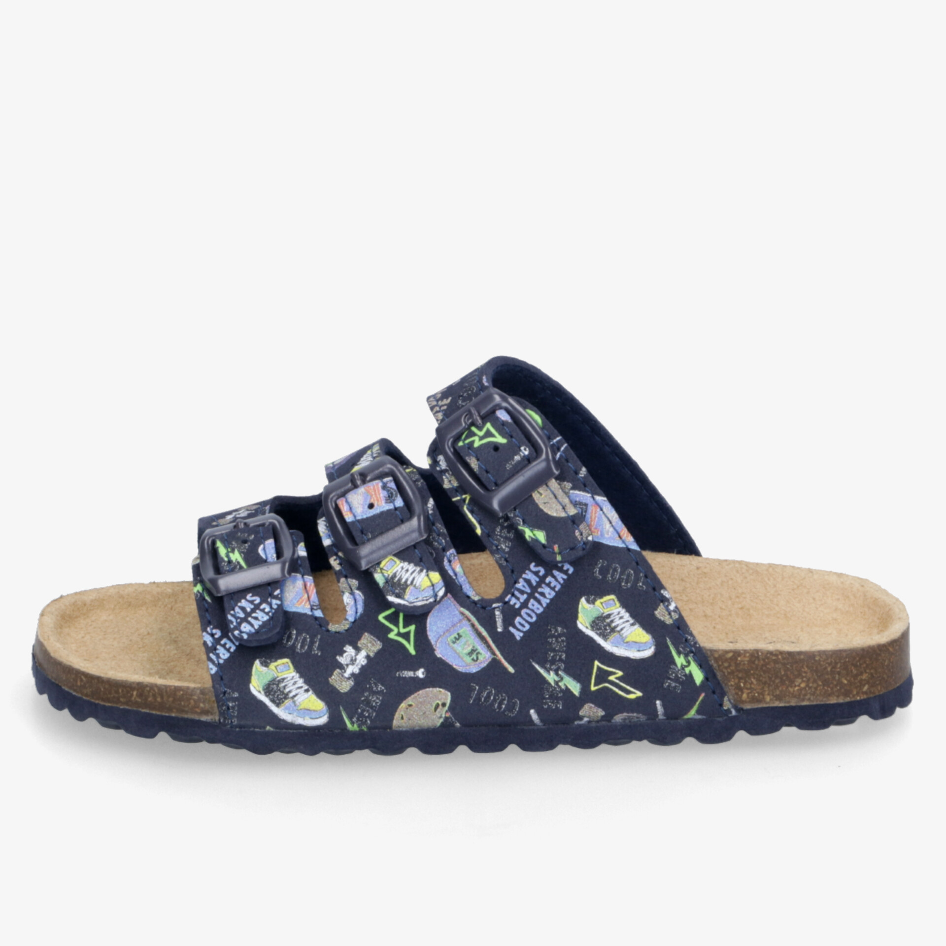 Bequeme Sandale mit verstellbaren Riemen, robustem Sohlenprofil und flexiblem Design für optimalen Tragekomfort