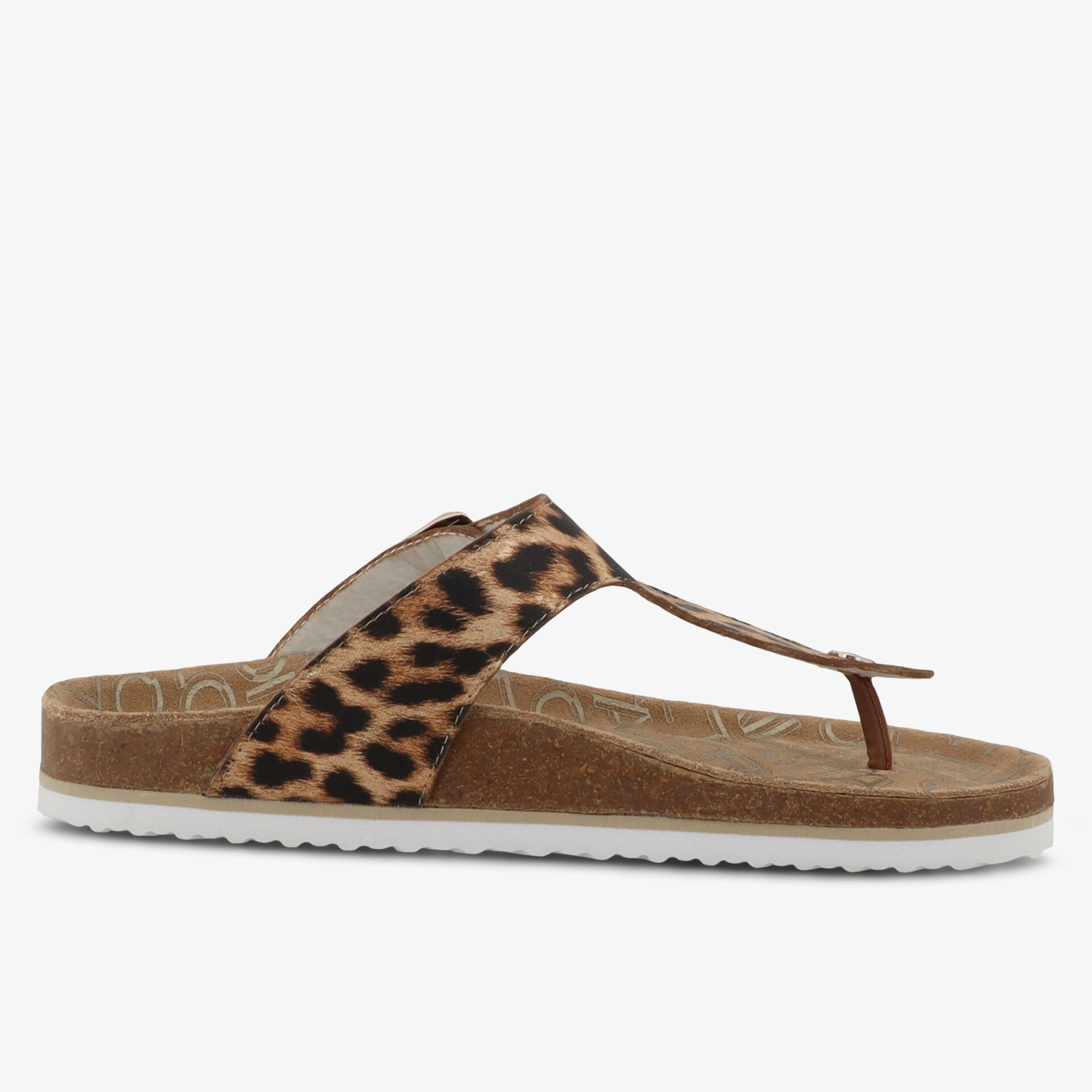 Bequeme Leopardenmuster Zehentrenner mit weicher Sohle und rutschfester Laufsohle für angenehmen Tragekomfort