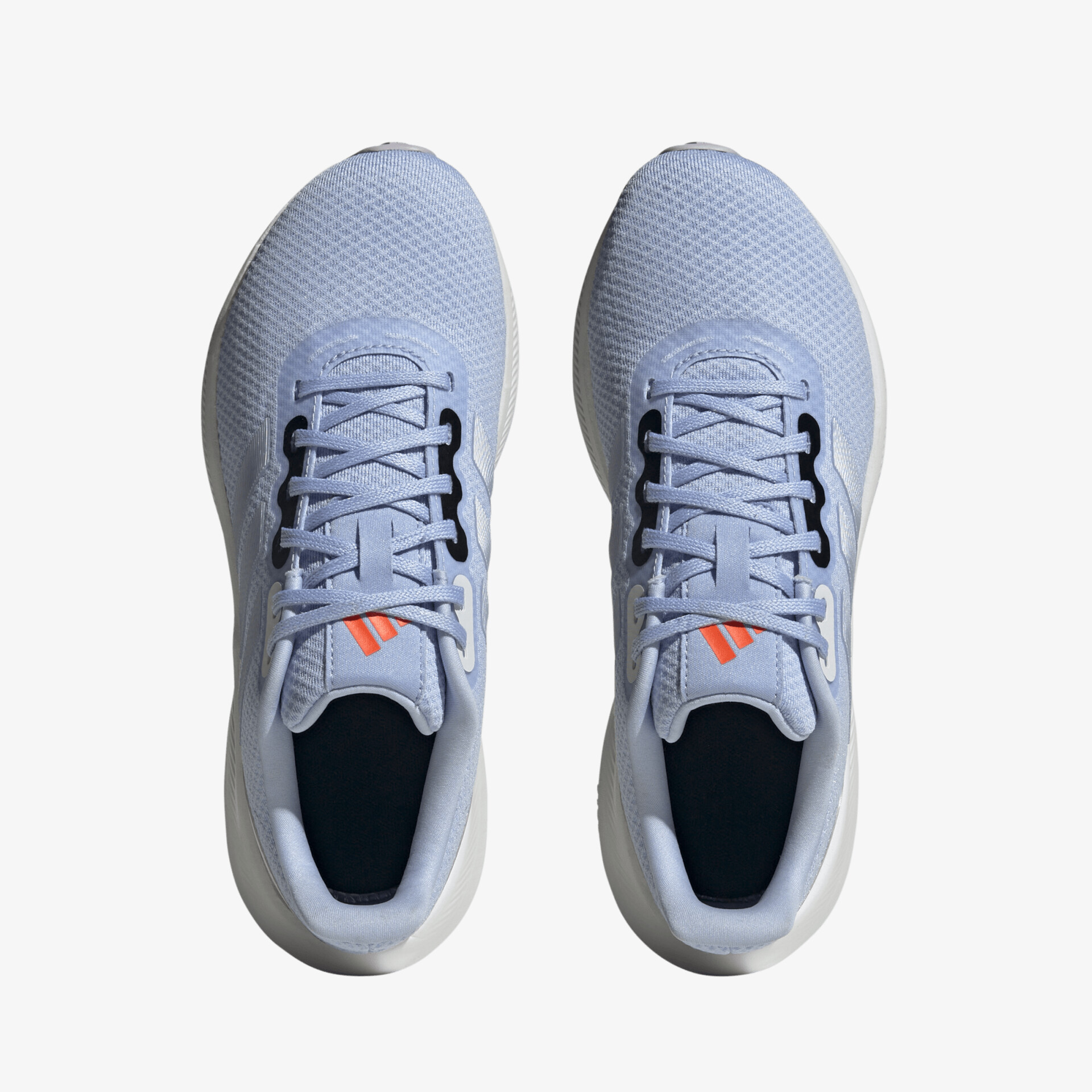 Performance-Sportschuhe in Blau aus atmungsaktivem Material für maximalen Komfort im Top-Down-Design.