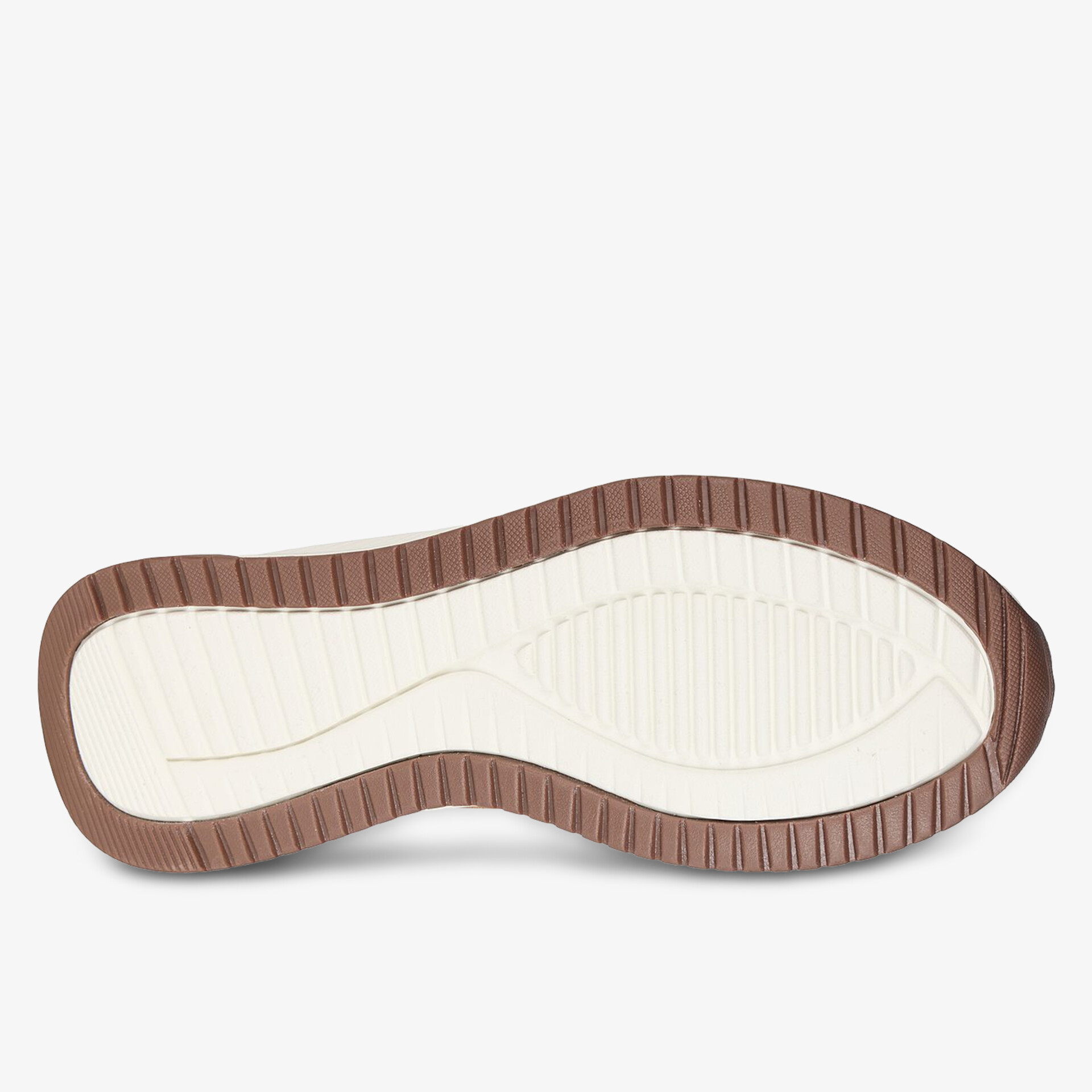 Rutschfeste, profilierte Schuhsohle mit robustem Design für sicheren Halt und hohe Flexibilität