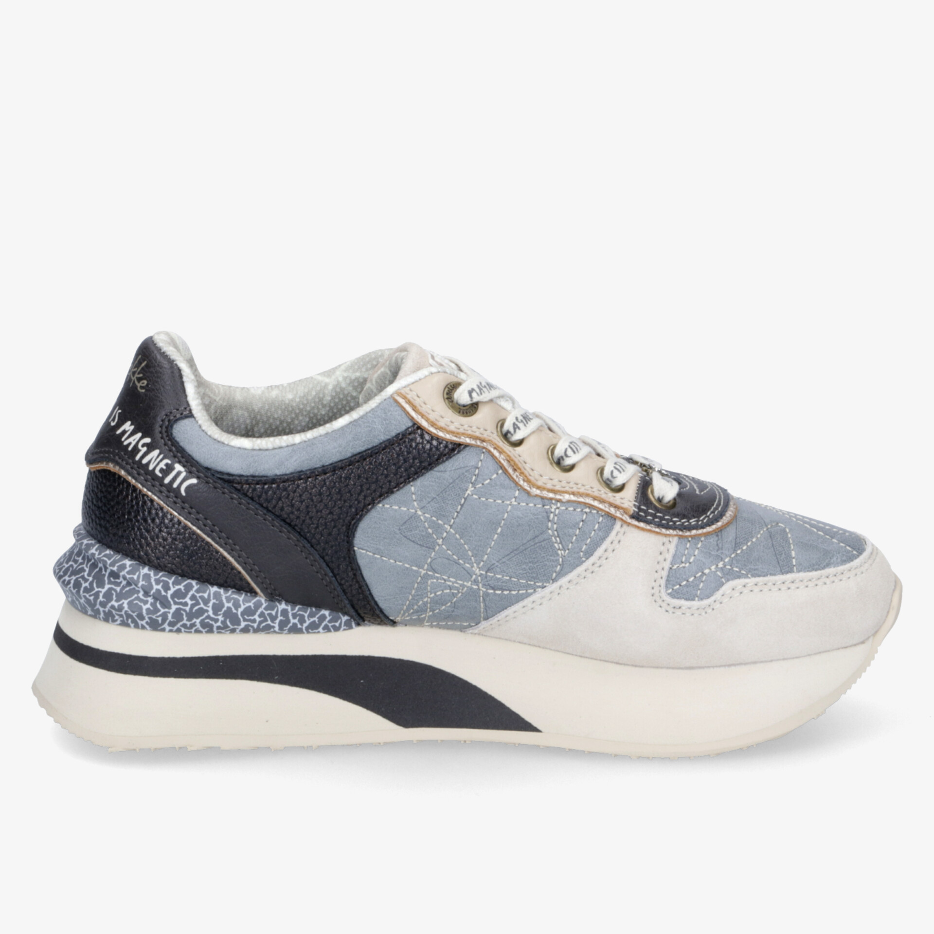 Stylischer Sneaker in modernen Farben mit komfortabler Sohle und trendigen Akzenten, ideal für jeden Anlass.