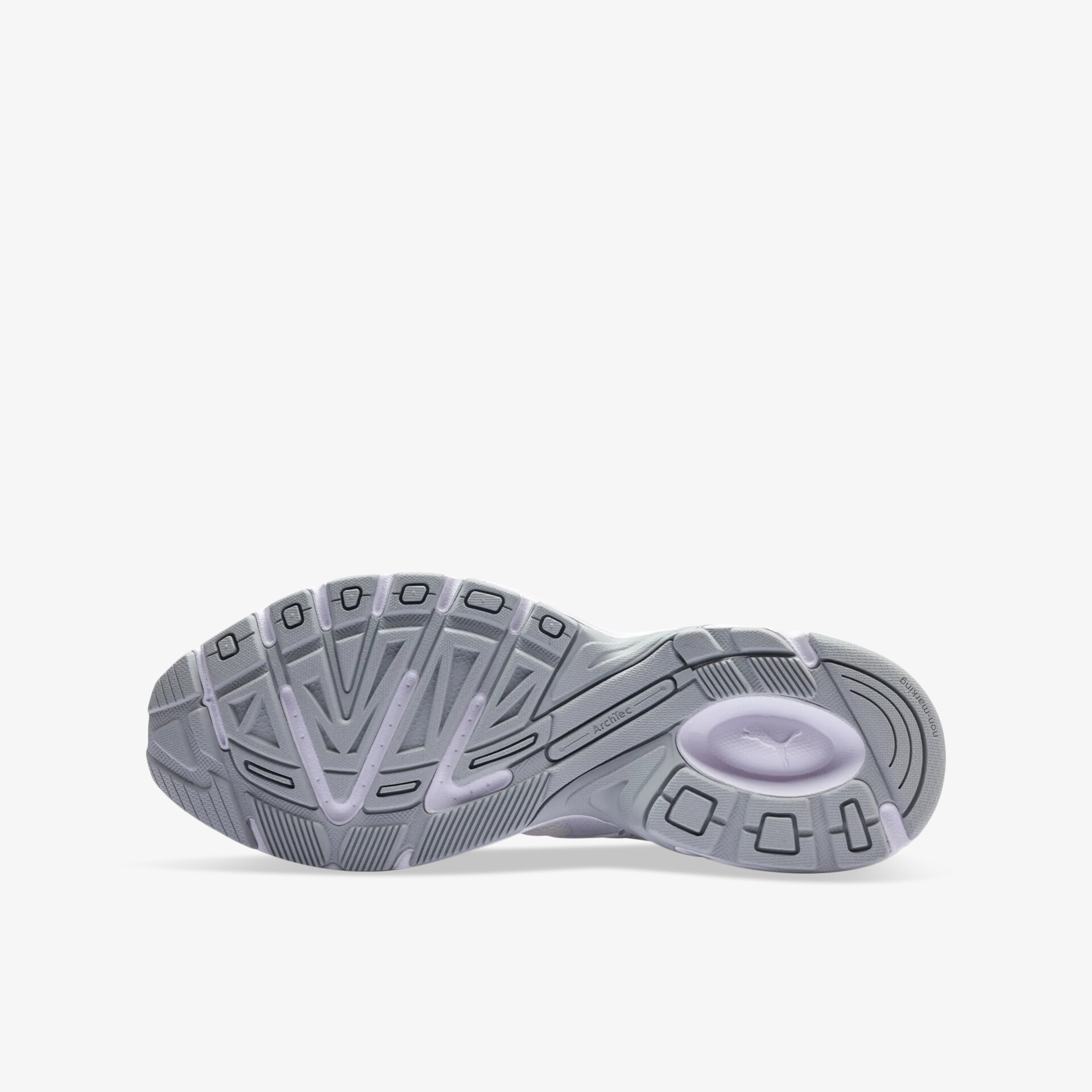 Robuste, rutschfeste Schuhsohle mit ausgeprägtem Profil für optimalen Halt und langlebige Nutzung