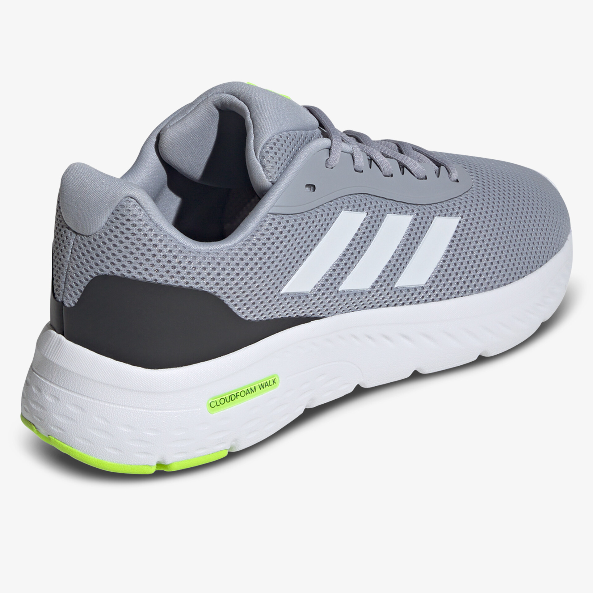 Leichter grauer Sneaker mit atmungsaktivem Mesh und rutschfester Sohle für hohen Tragekomfort