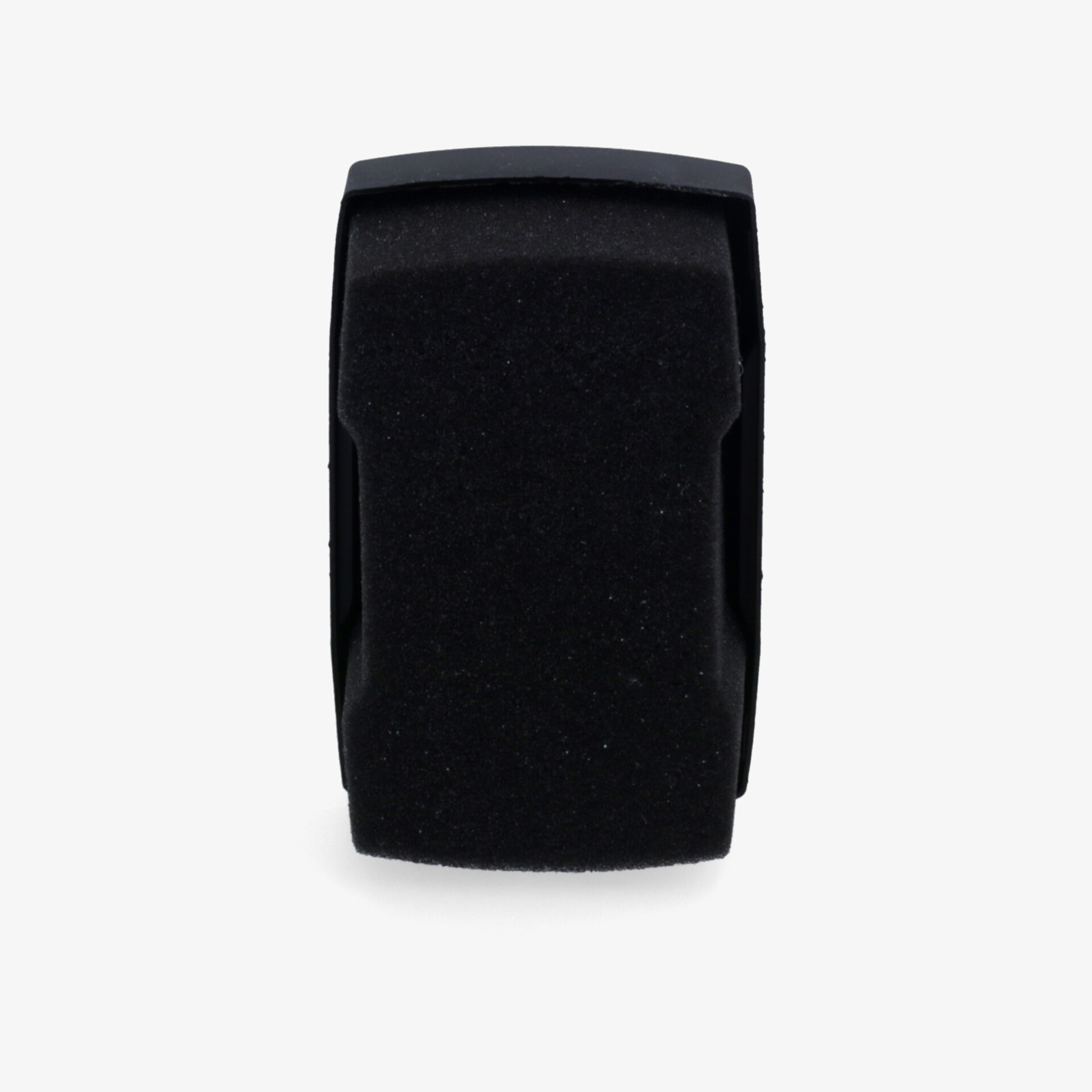 Kompakter schwarzer Clip mit stabilem Design, funktional und robust, handlich und einfach zu verwenden