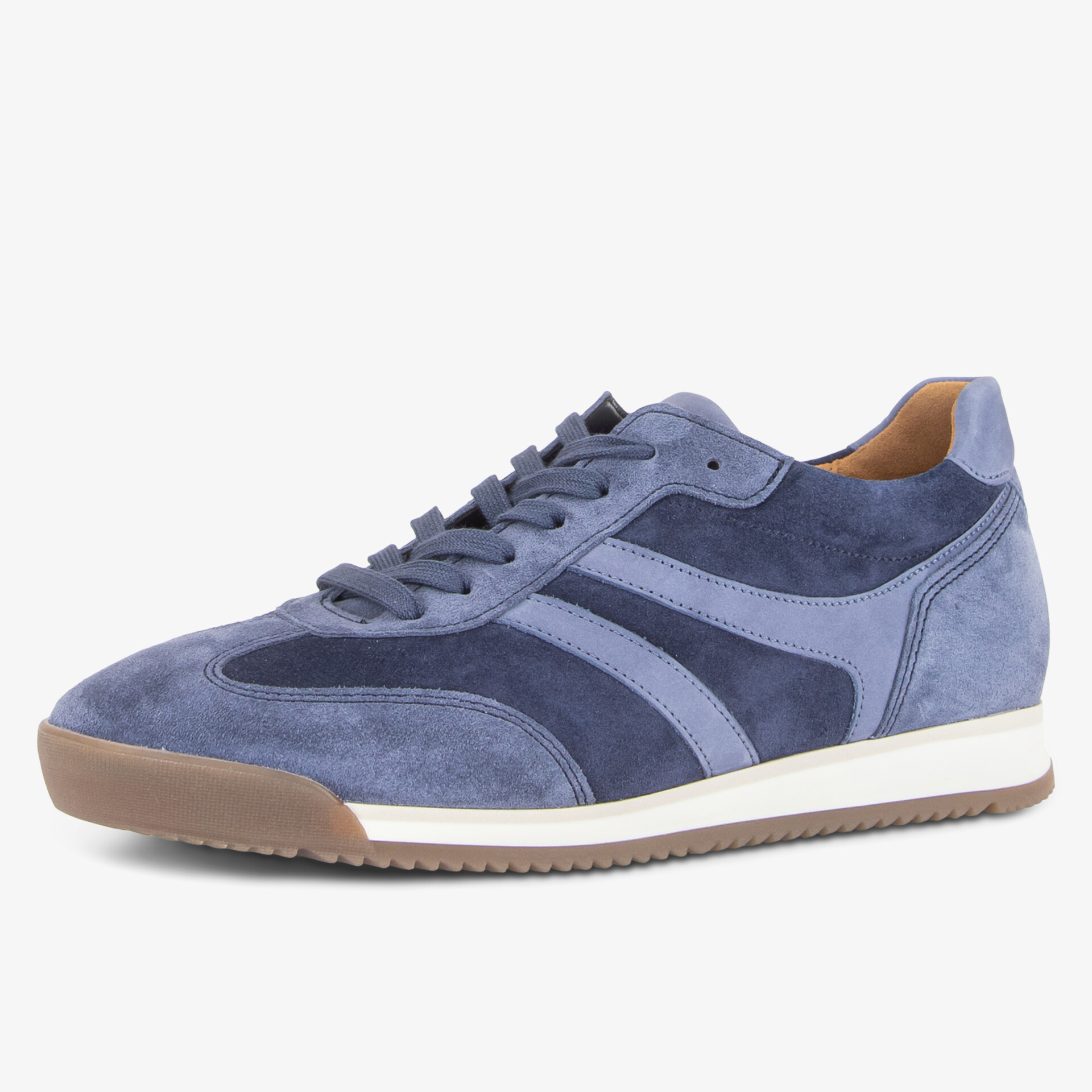 Stylischer Sneaker in Blau mit rutschfester Sohle und modernem Design
