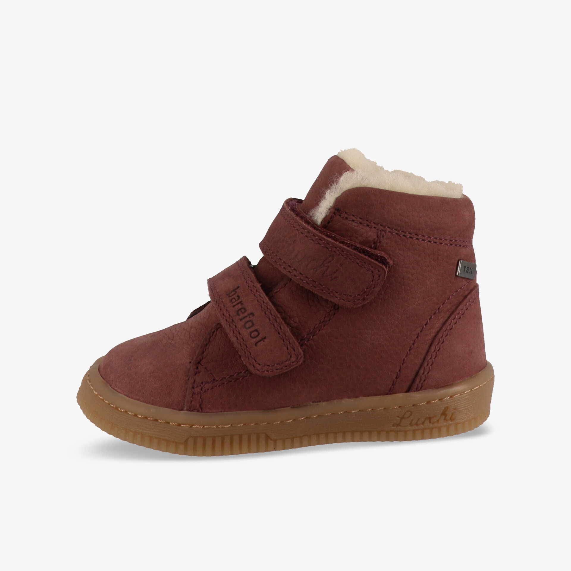 warmer Schuh mit weichem Innenfutter und praktischem Klettverschluss für hohen Tragekomfort und sicheren Halt