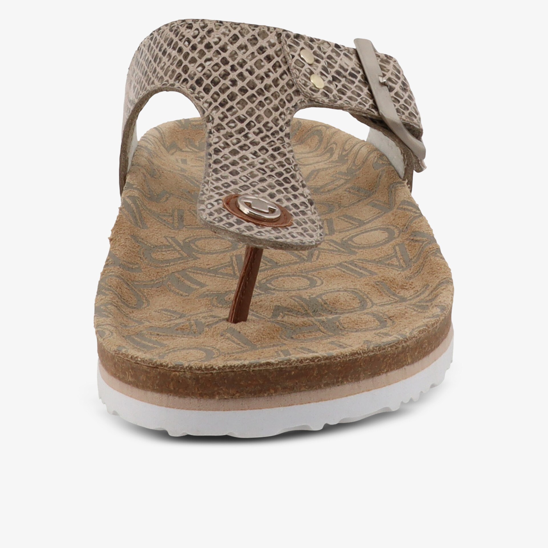 Bequeme Sandale mit verstellbarem Schnallenriemen und weicher Fußsohle für angenehmen Tragekomfort