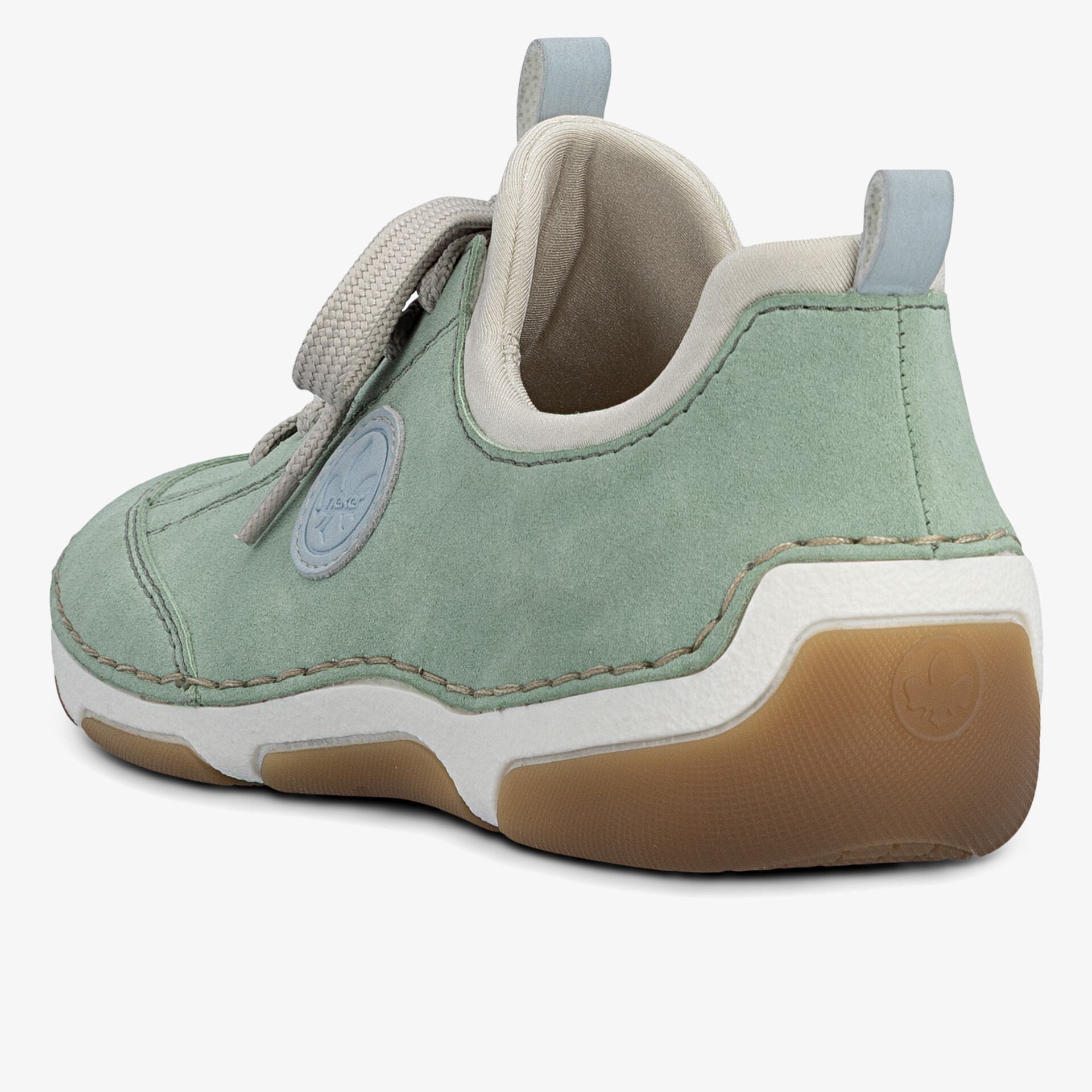 Bequemer Schuh mit weichem Material und rutschfester Sohle, praktischer Klettverschluss für leichten Einstieg