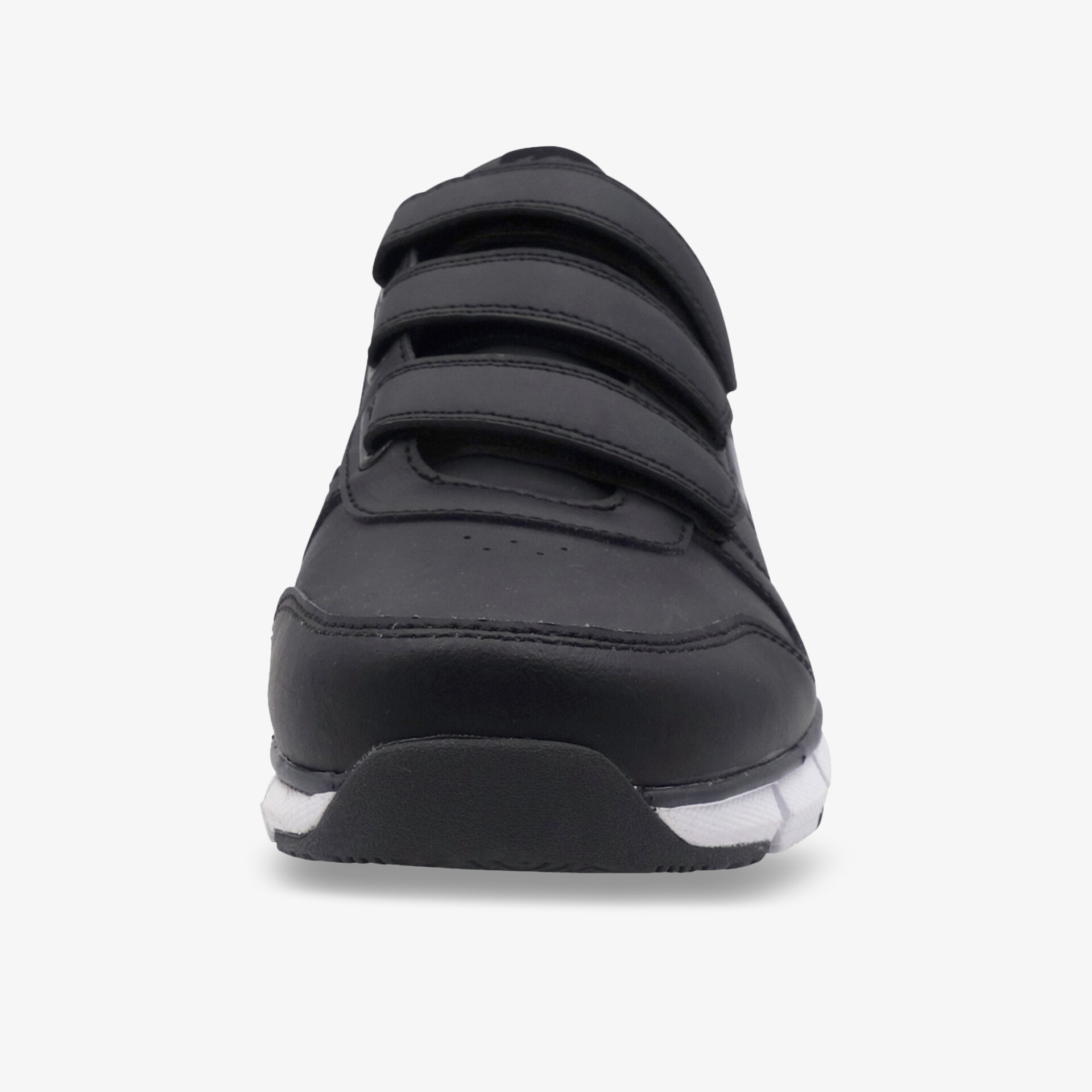 Stylischer Schuh mit Klettverschluss und gepolsterter Sohle für hohen Tragekomfort und optimalen Halt.