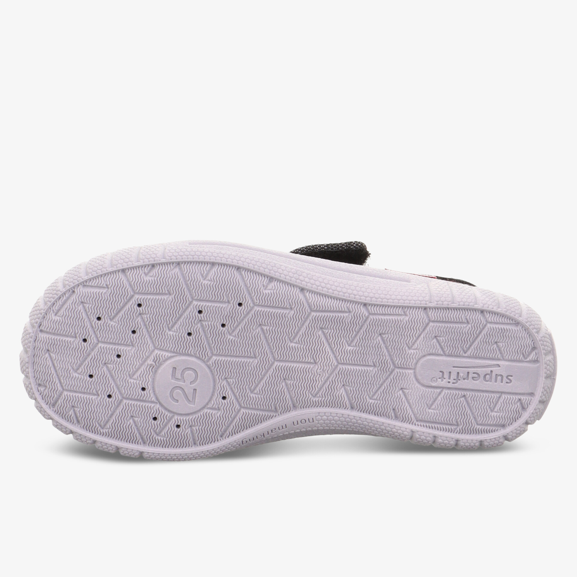 Rutschfeste flexible Sohle mit robustem Profil für optimalen Halt und Komfort beim Gehen