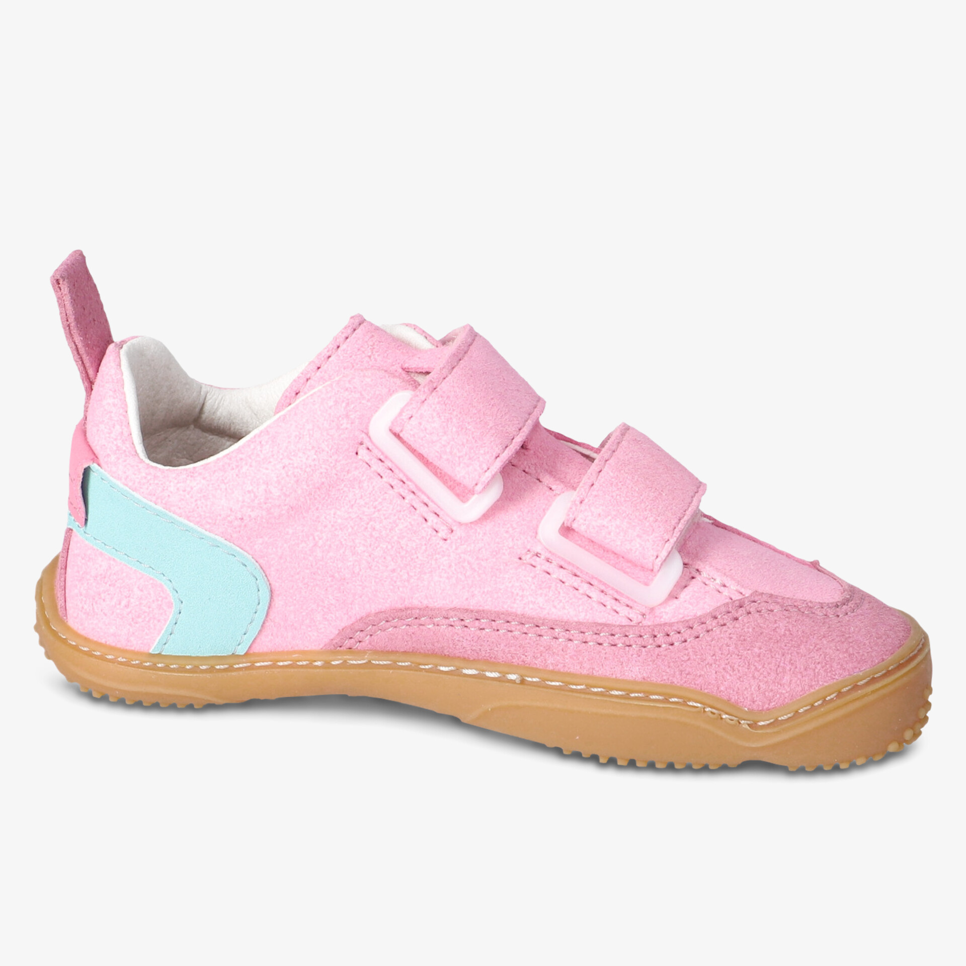 Modischer Schuh mit bequemem Klettverschluss und rutschfester Sohle, ideal für den Alltag.