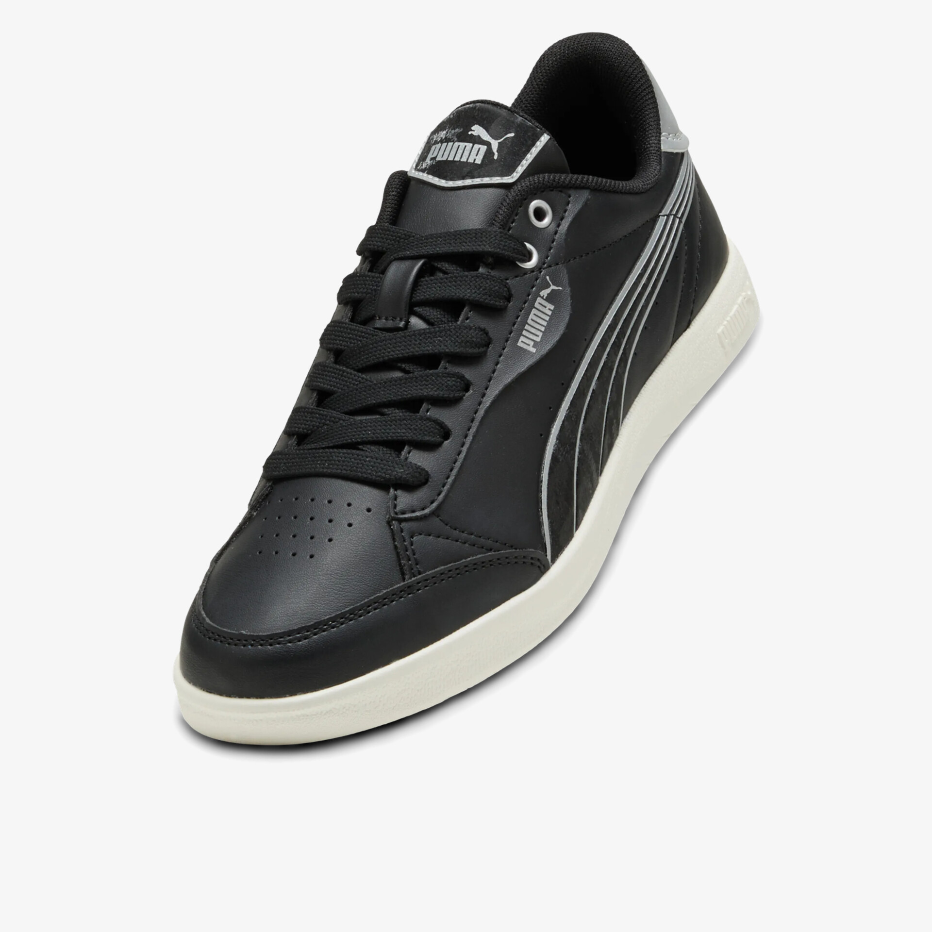 Moderner schwarzer Puma Sneaker mit sportlichem Design und bequemem Sitz für vielseitigen Alltag