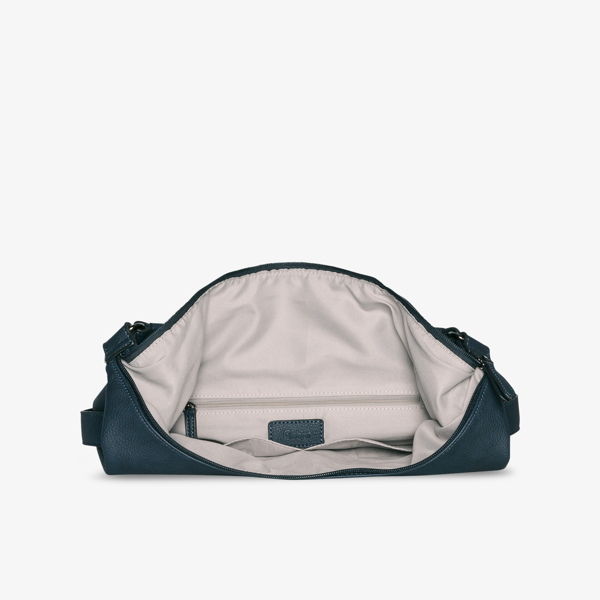 Elegante Umhängetasche mit großem Innenfach und stilvollem Design, ideal für Alltagsgegenstände.