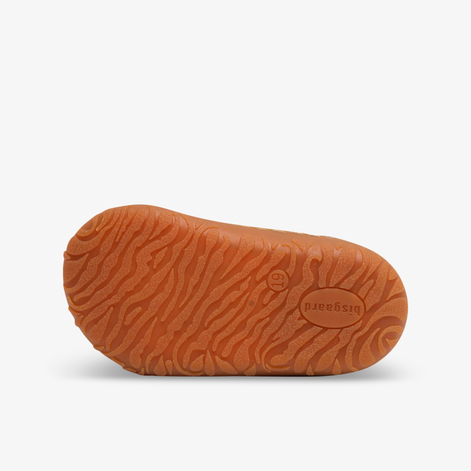 Robuste und rutschfeste Gummisohle mit strukturiertem Profil für sicheren Halt und langanhaltende Nutzung