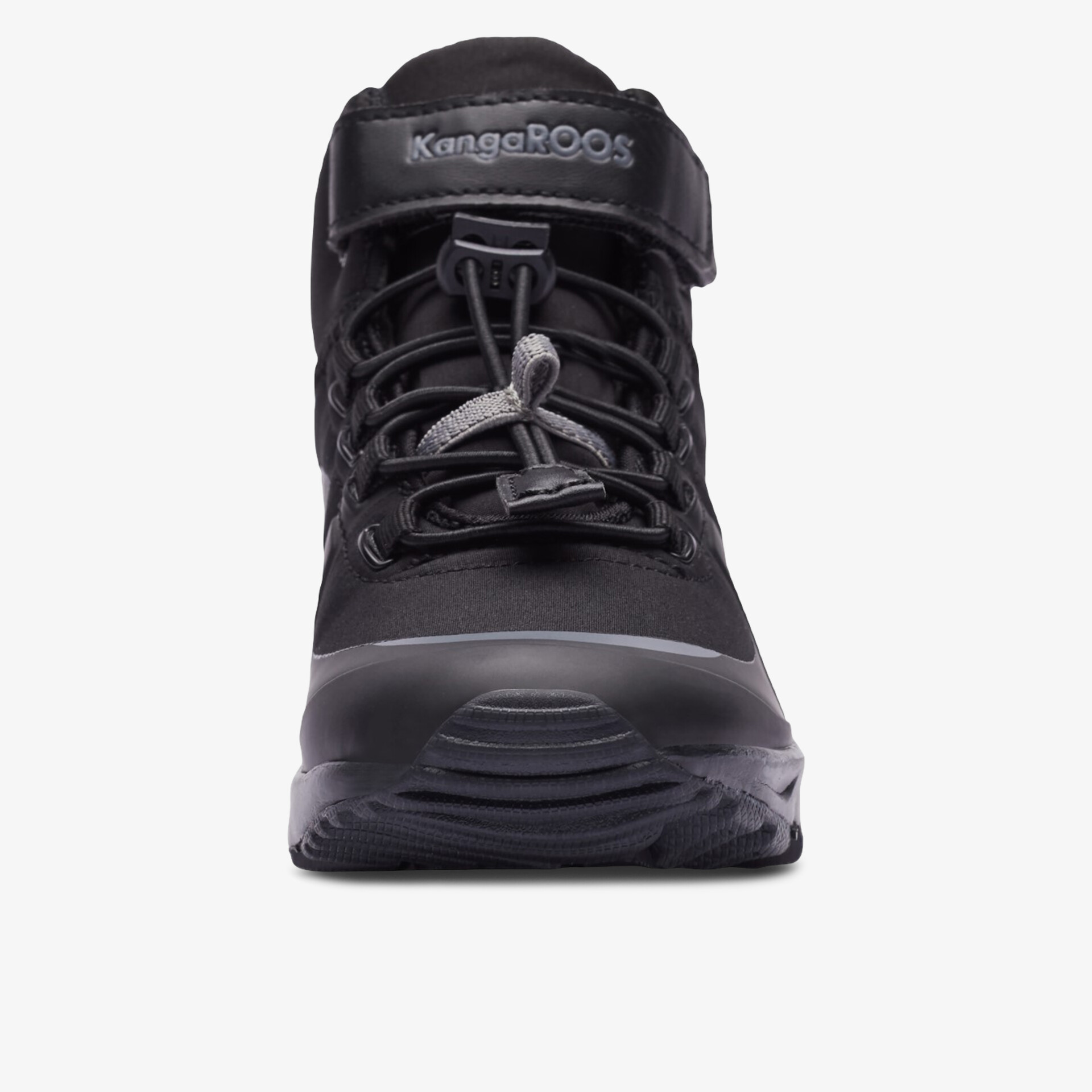 Robuster wasserdichter Schuh mit Schnürung und rutschfester Sohle, ideal für Outdoor-Einsätze