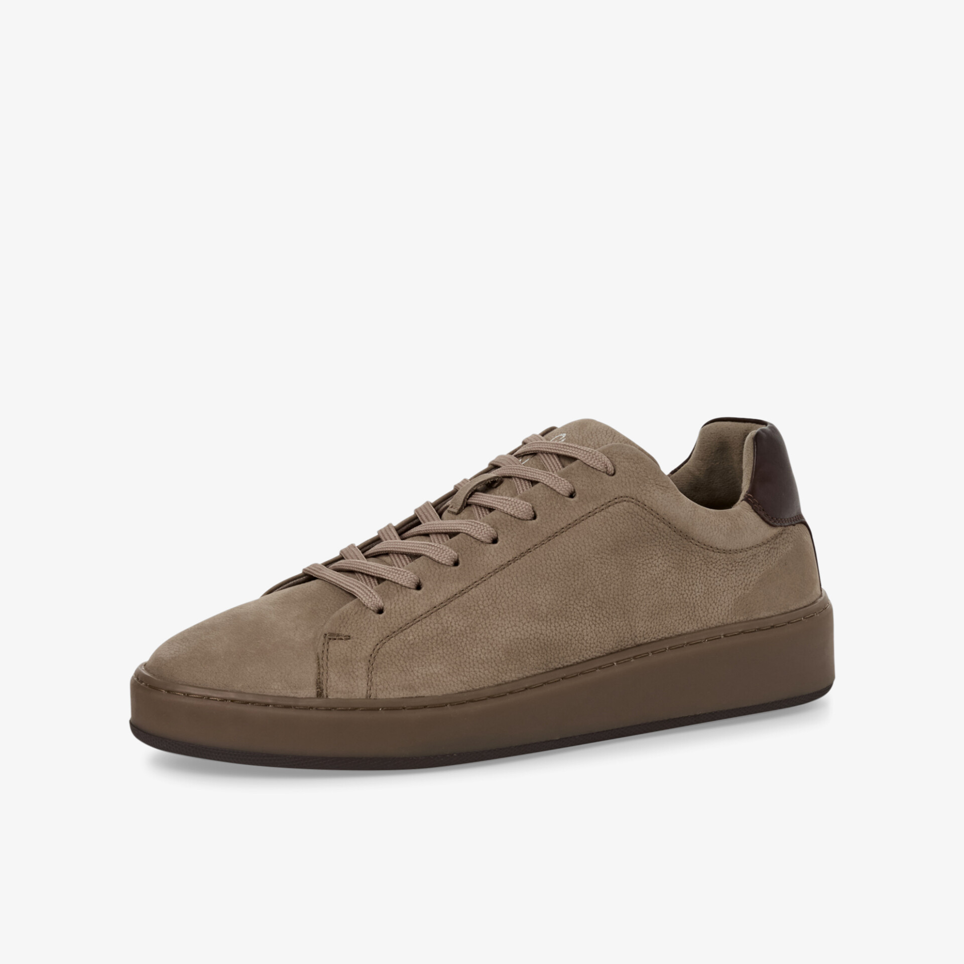 Schuh in modernem Design mit bequemer, langlebiger Konstruktion und leichter Schnürung, seitliche Ansicht sichtbar