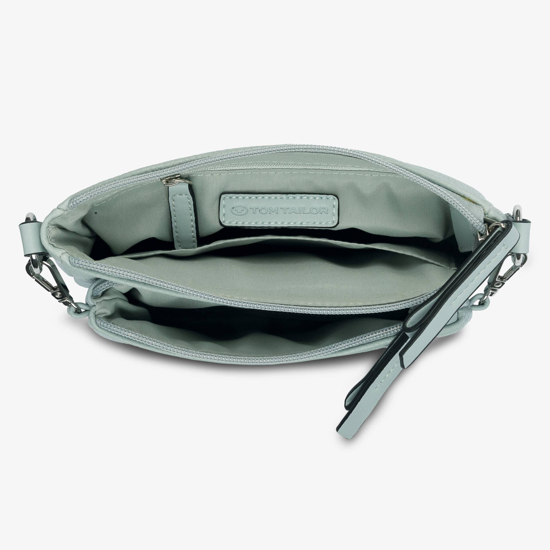 Leichte Tasche mit mehreren Fächern und Reißverschluss, kompakt und modern für vielseitige Nutzung