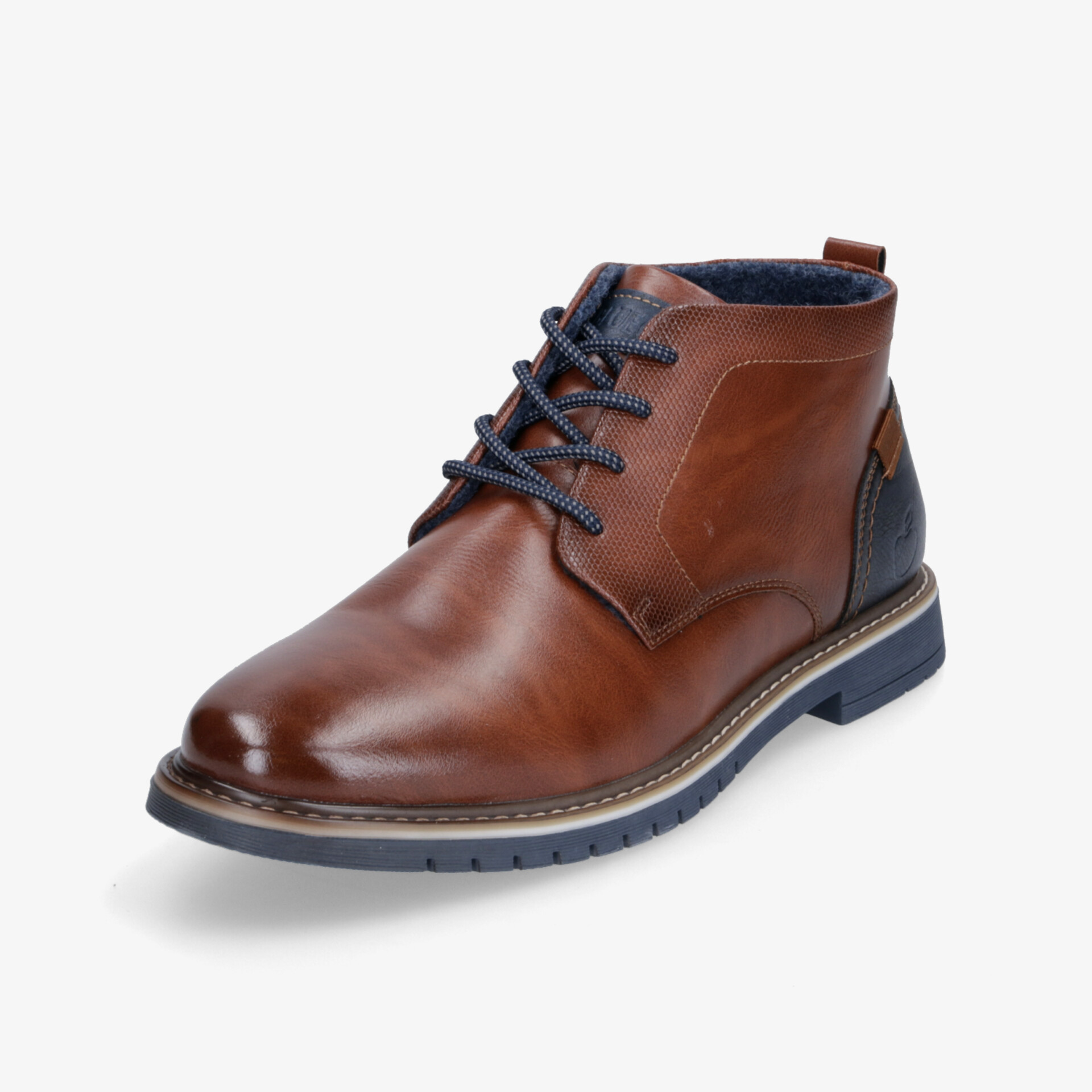 Eleganter brauner Lederschuh mit robuster Schnürung und strapazierfähiger Sohle, bequem und hochwertig verarbeitet