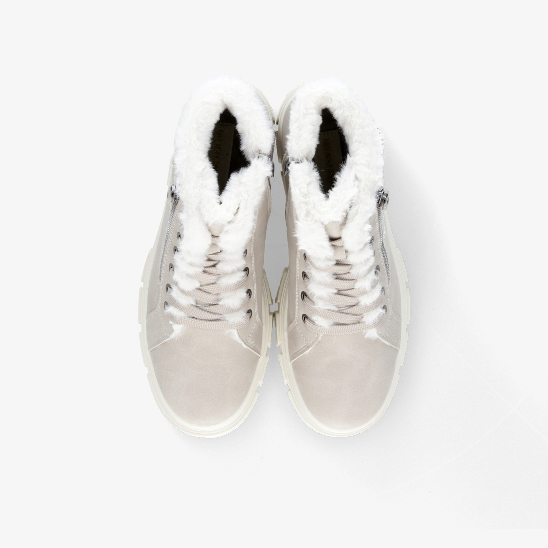 Warmer, bequemer Schuh mit weichem Innenfutter und stabiler Schnürung, ideale Komfort-Schuhoption