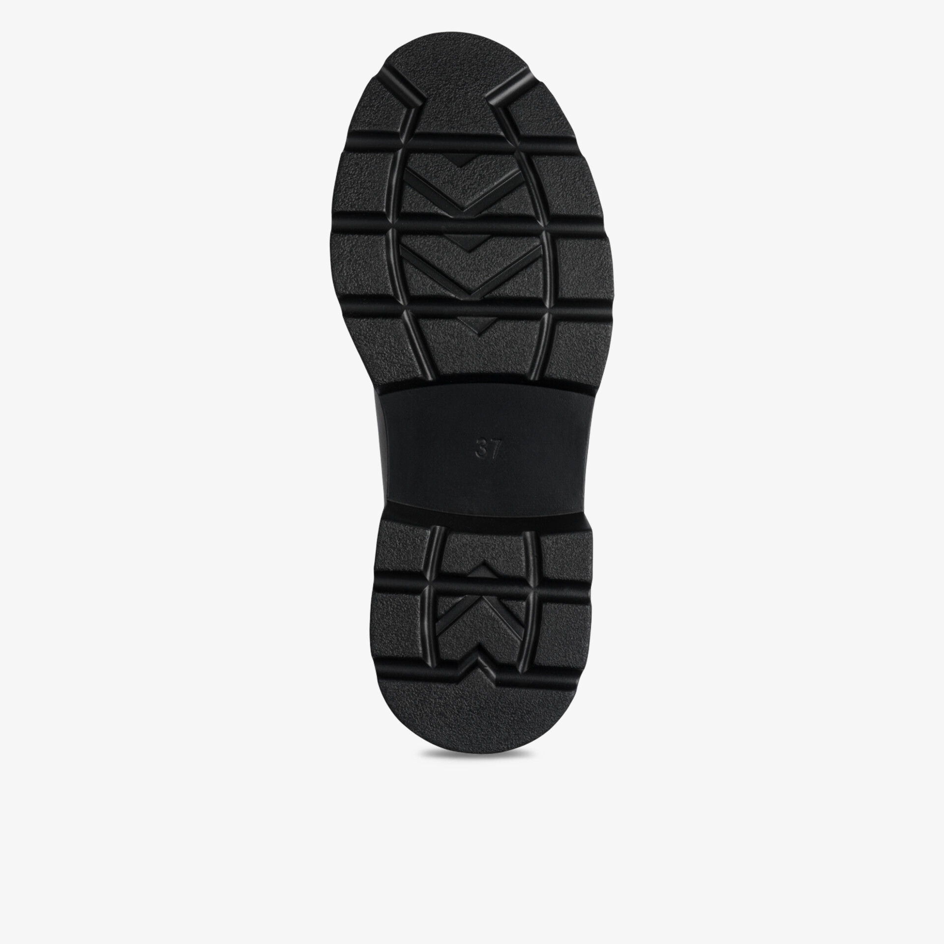 Robuste und langlebige Schuhsohle mit rutschfestem Profil für sicheren Grip auf verschiedenen Oberflächen