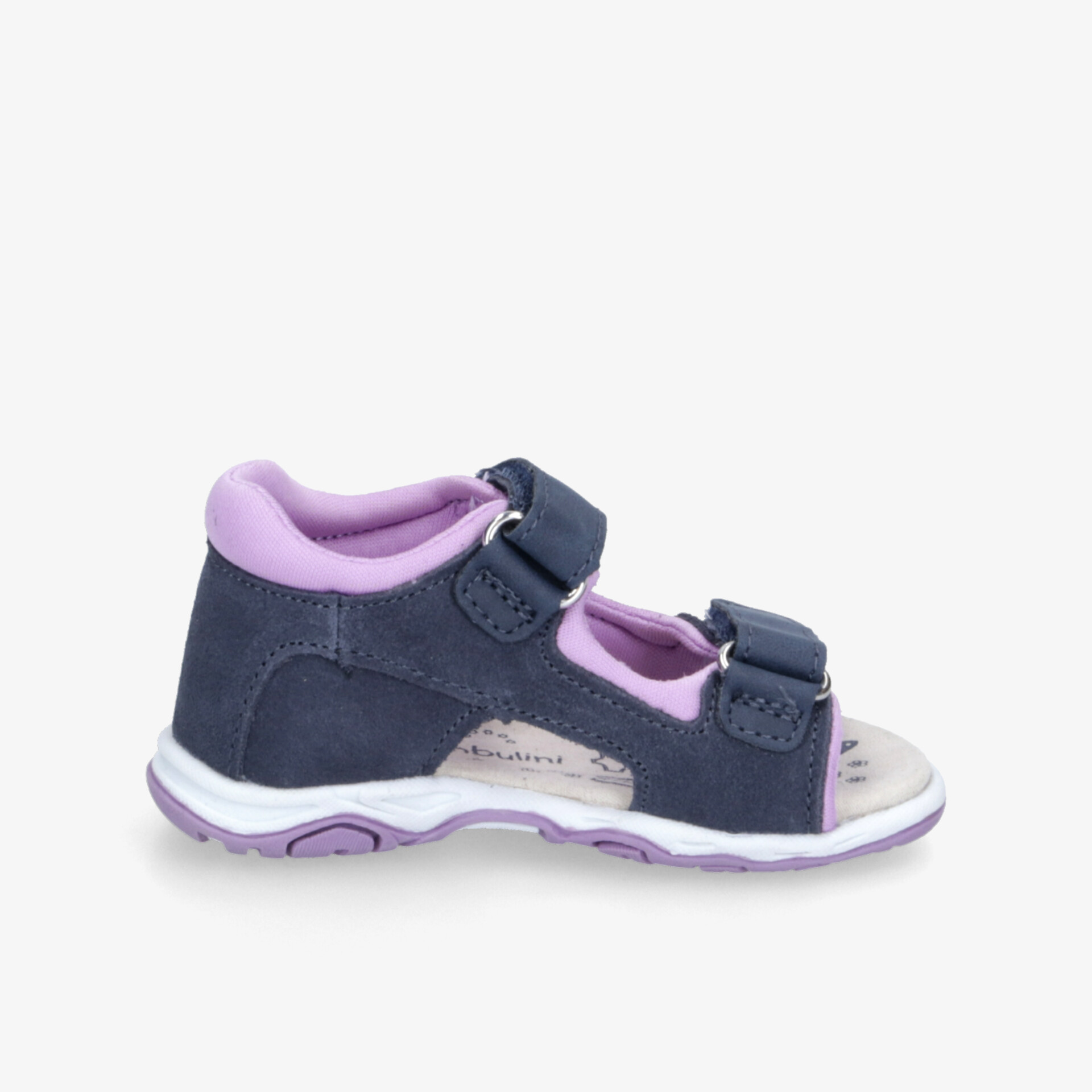 Leichte, atmungsaktive Sommer-Sandale mit verstellbaren Riemen und komfortabler, rutschfester Sohle seitliche Ansicht