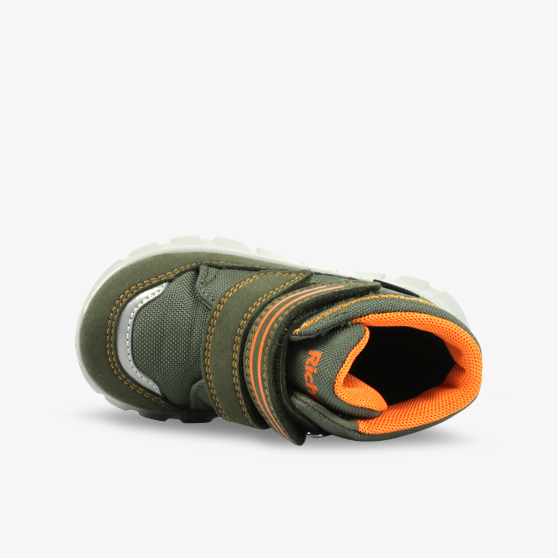 Kinder Schuh mit robuster, rutschfester Sohle und gepolstertem Schaft, atmungsaktiv und bequem mit starkem Klettverschluss