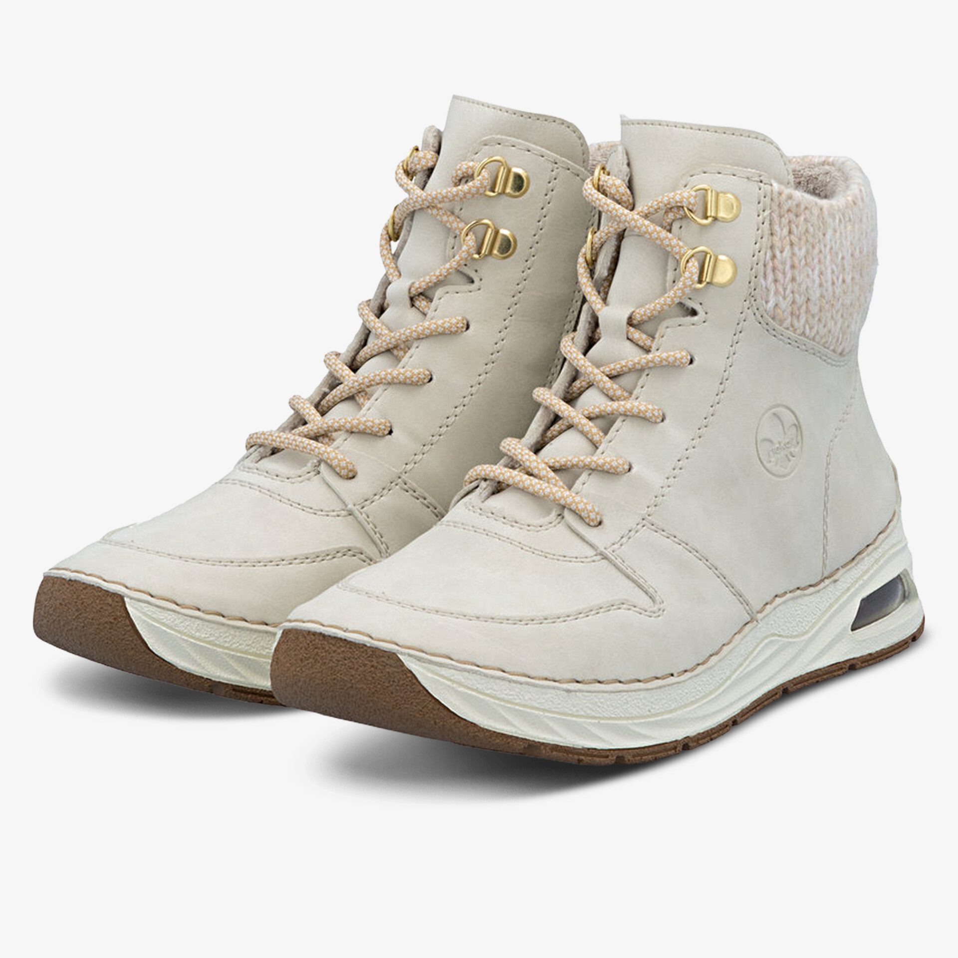 Leichte bequeme Schnürstiefel mit gepolstertem Knöchelbereich und rutschfester Sohle für perfekten Halt