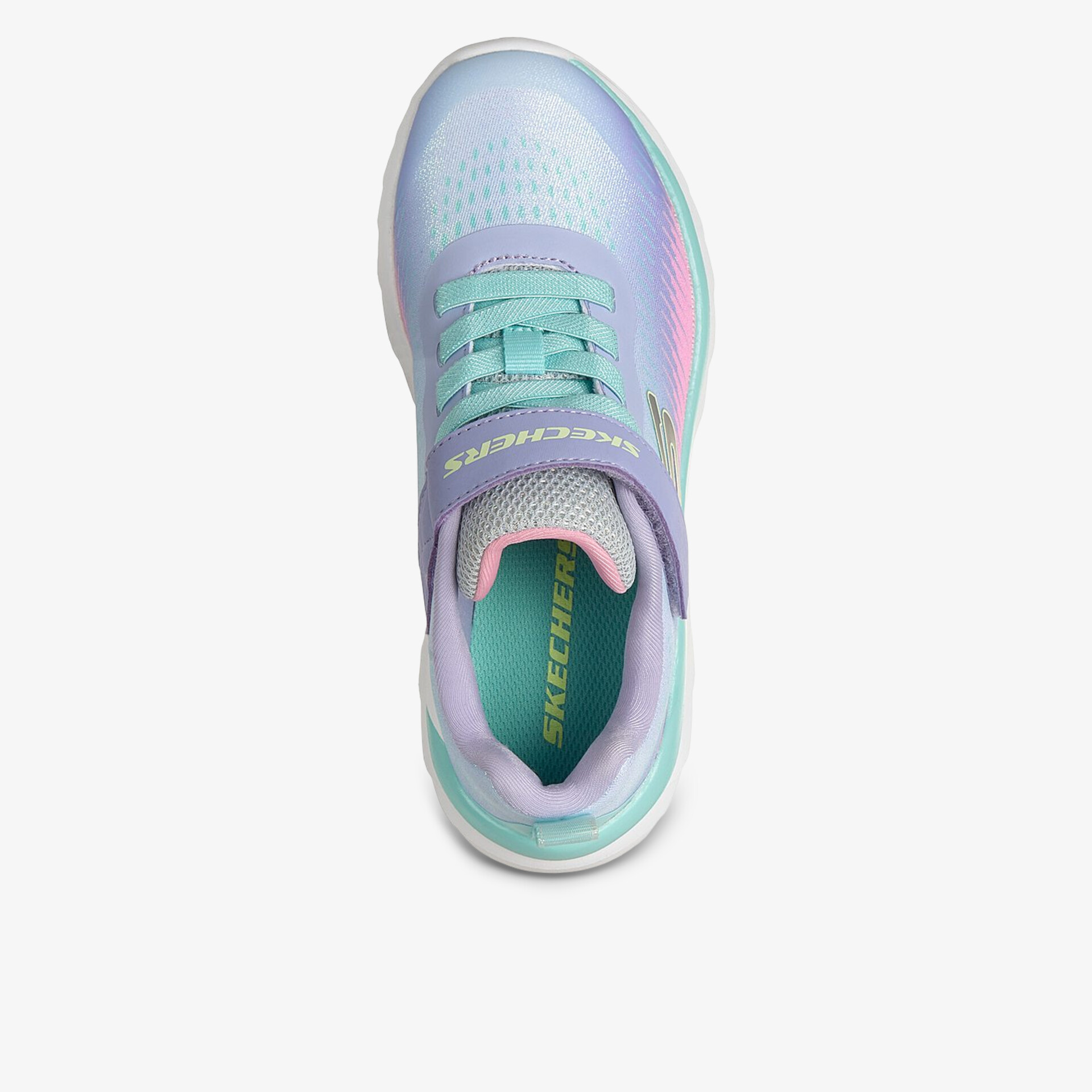 Moderner, komfortabler Sportschuh in pastellfarbenem Design mit praktischem Klettverschluss