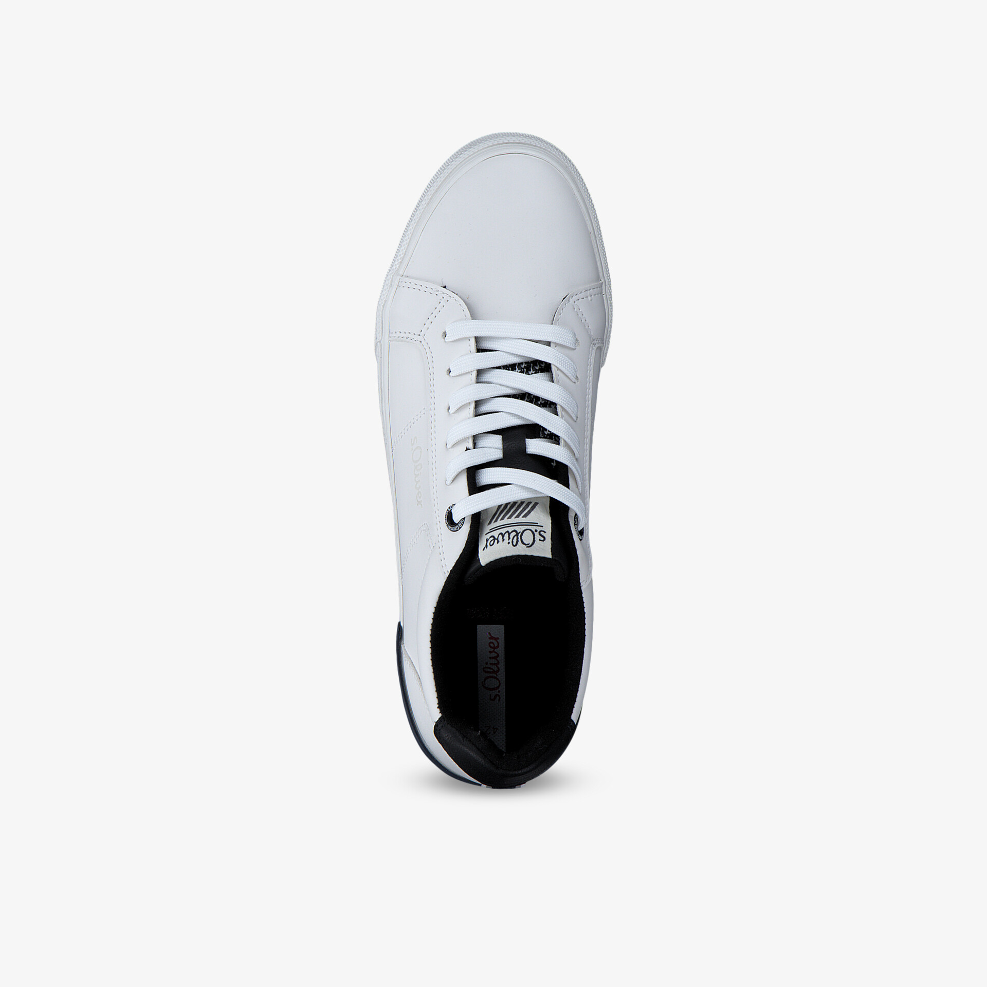 Moderner weißer Sneaker aus Leder mit bequemer Passform und stilvollem Design, ideal für jeden Anlass.