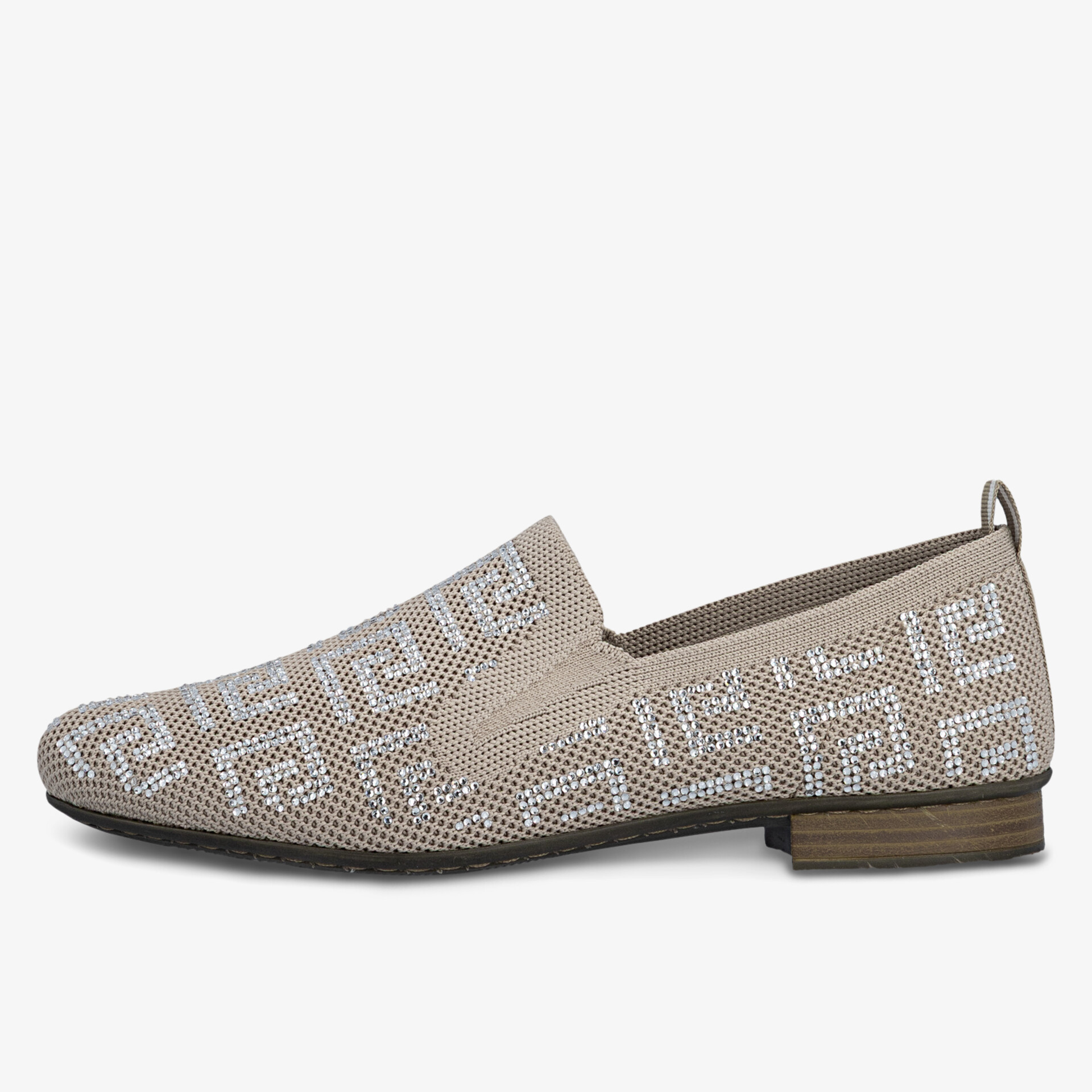 leichter Slipper aus atmungsaktivem Material mit bequemer Passform und flexibler Sohle in elegantem Design