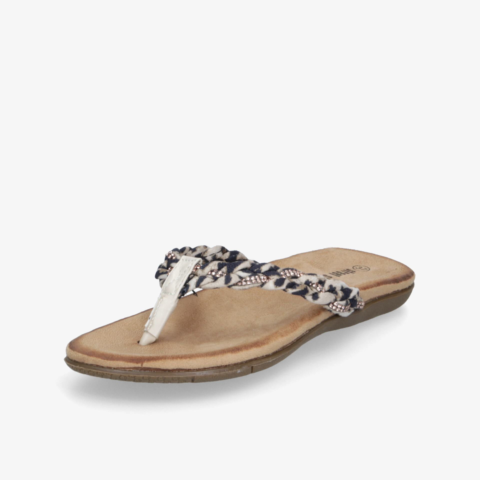 Leichter und bequemer Flipflop mit weicher Sohle und flexiblen Riemen für angenehmen Tragekomfort