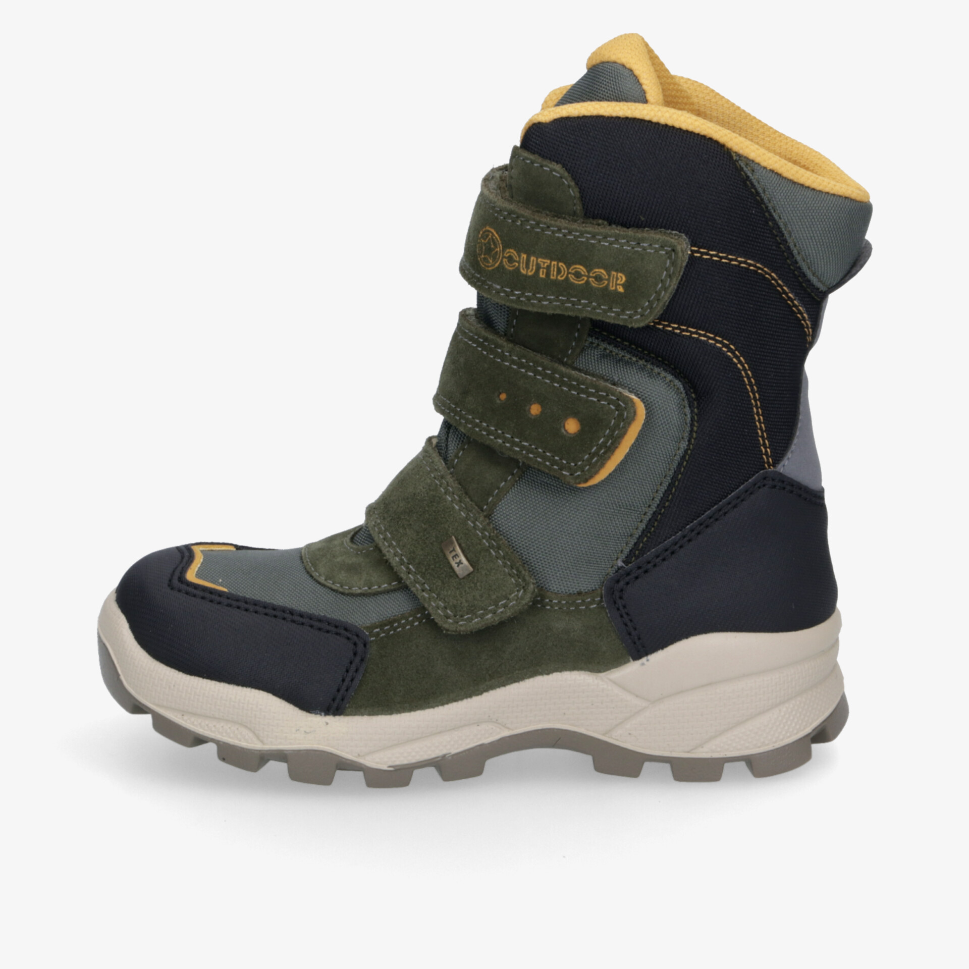 Robuster wasserdichter Outdoor-Winterstiefel mit warmem Innenfutter und rutschfester Sohle
