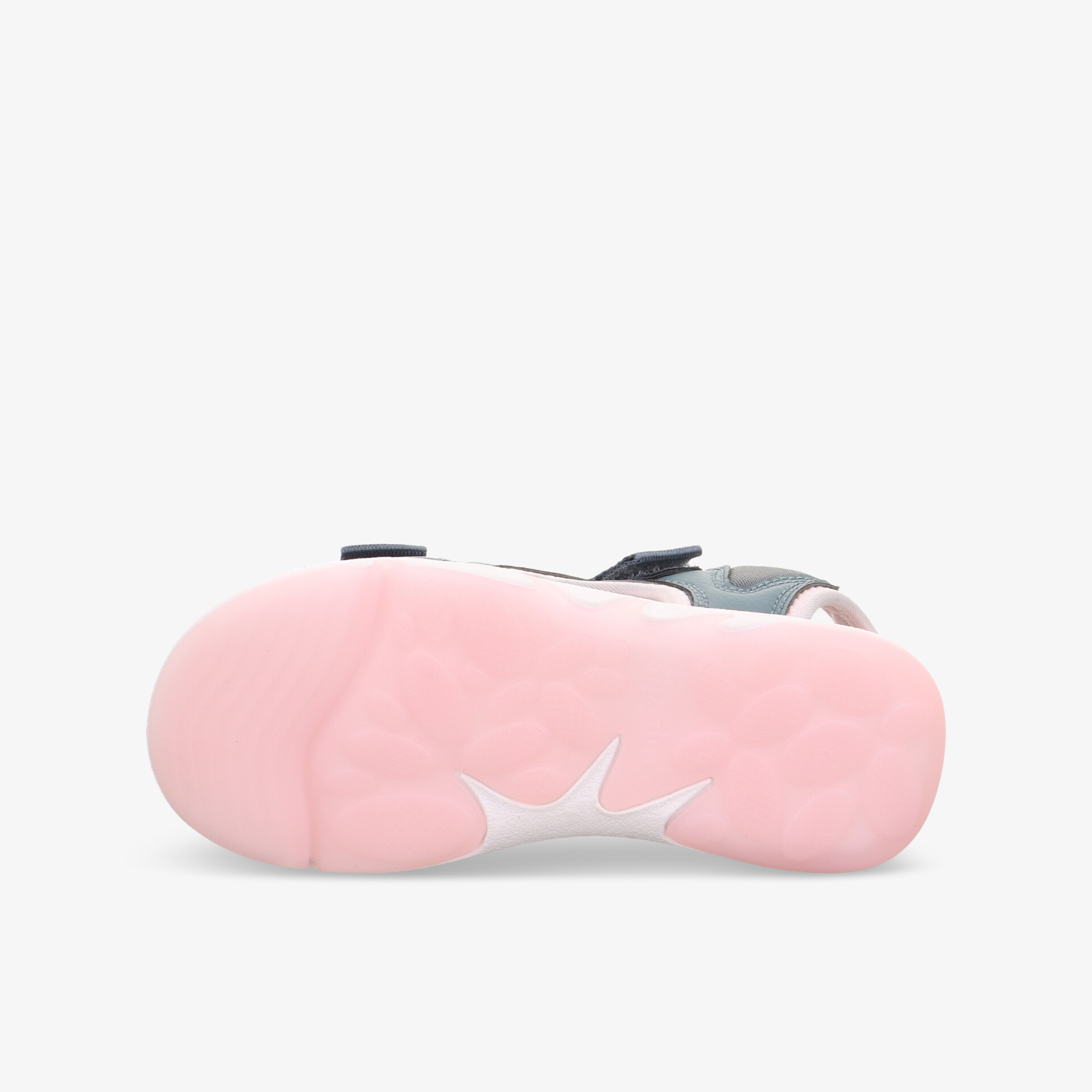 Rutschfeste flexible Sportsandale mit gepolsterter Innensohle und stabilem Halt in Roségold