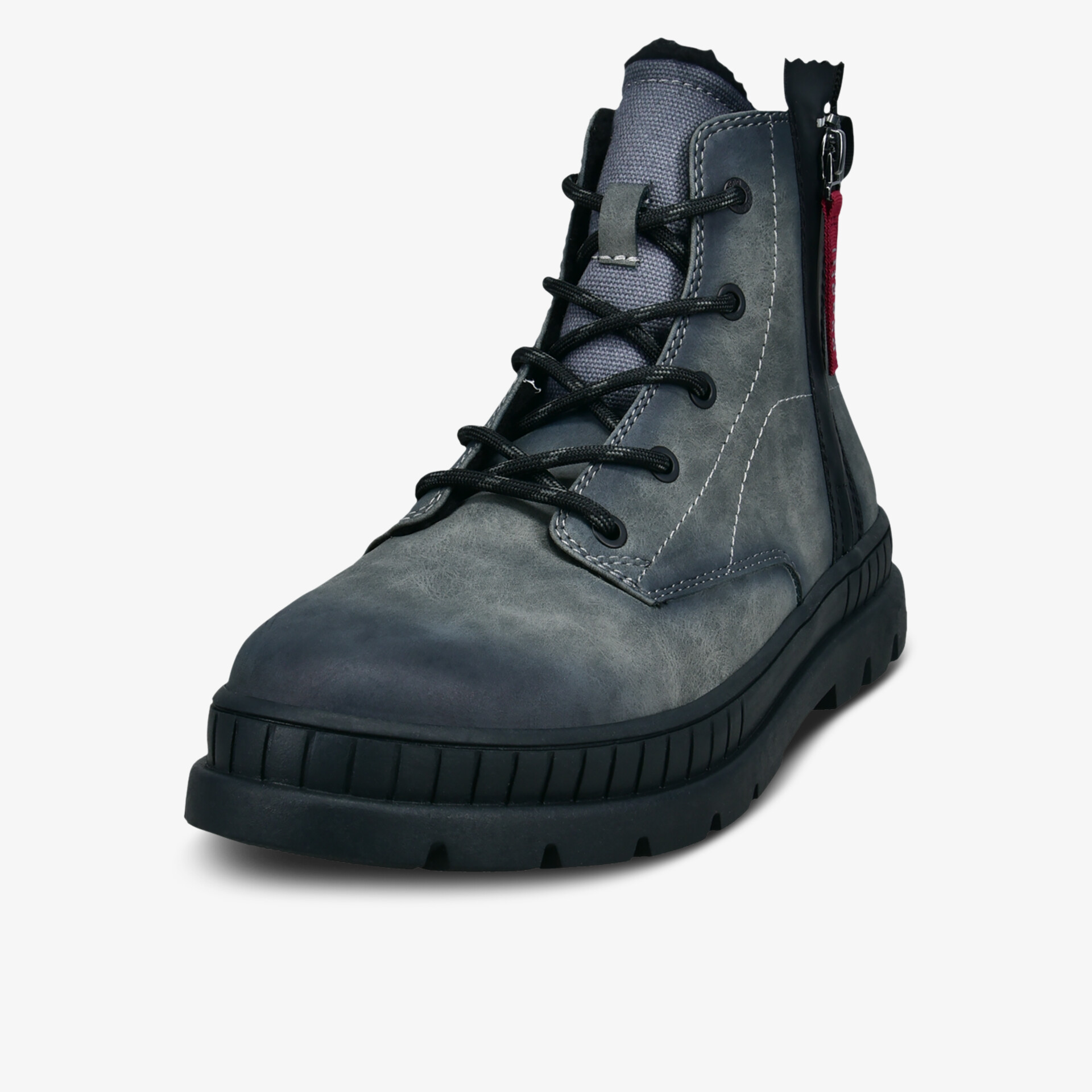 Robuster, sportlicher Schuh mit Schnürung und rutschfester Sohle in modernem Design